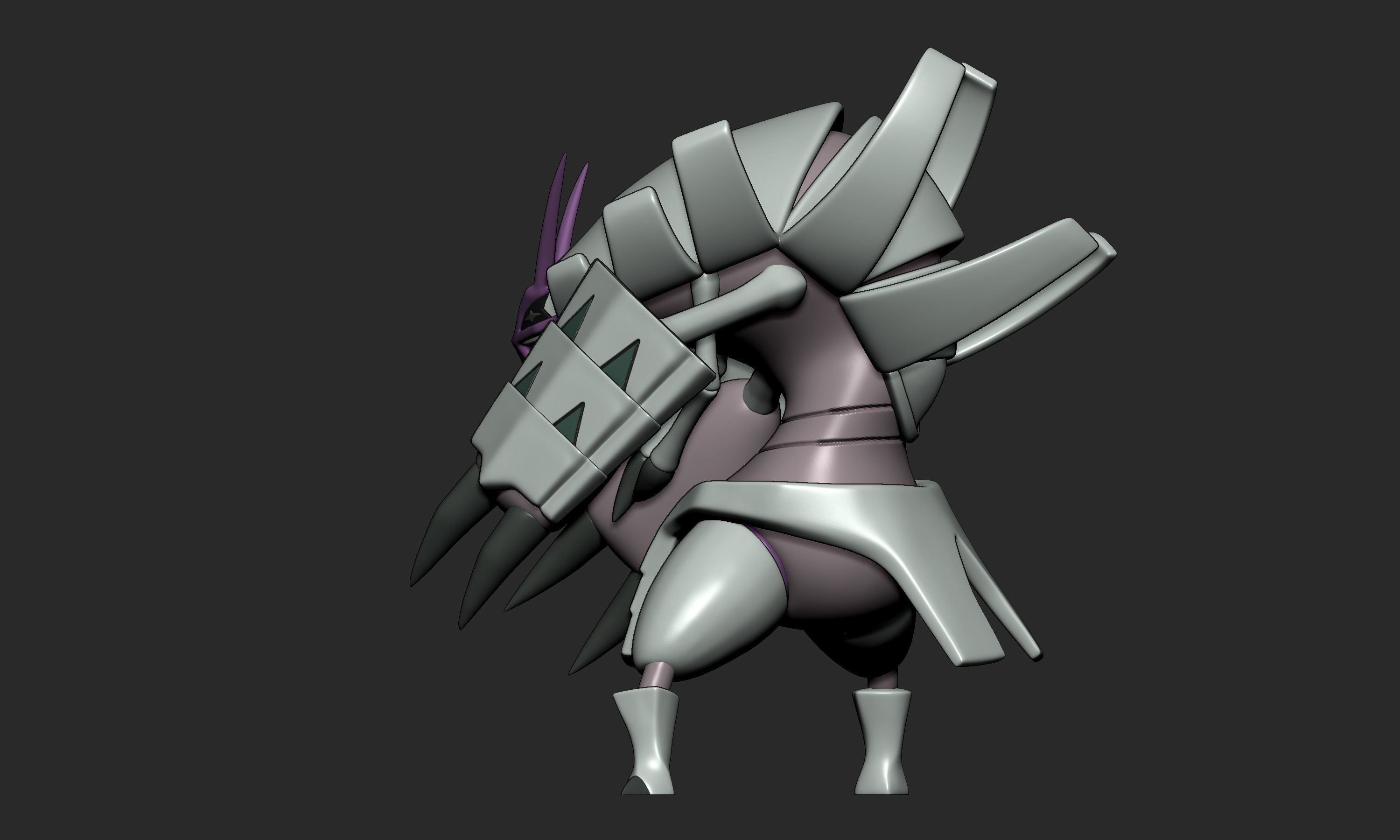 Pokemon - Wimpod and Golisopod with 2 poses 3D print model_13