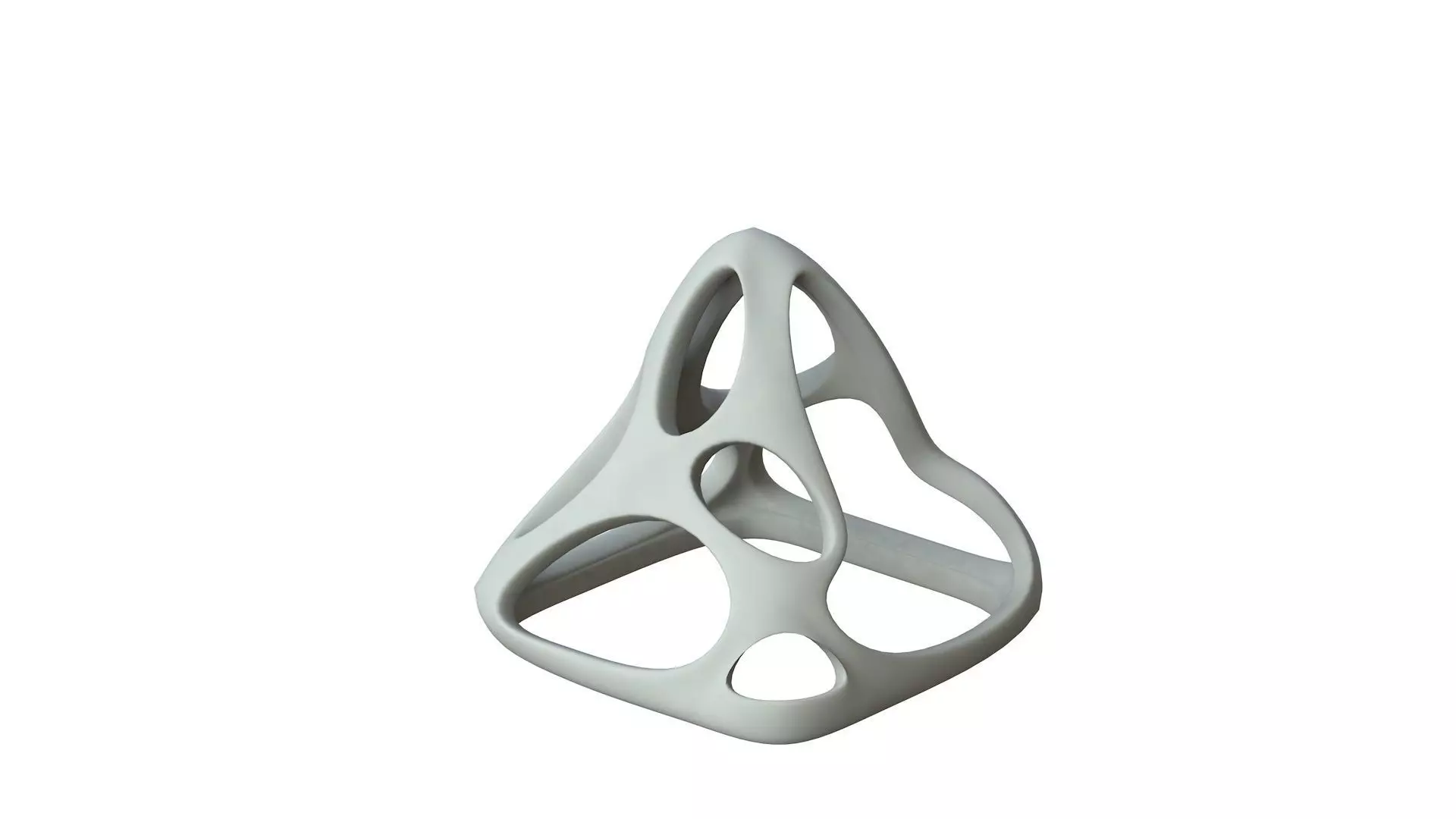 SciFi Cube Object No 58762 Low Poly Shape Low-poly 3D model_0