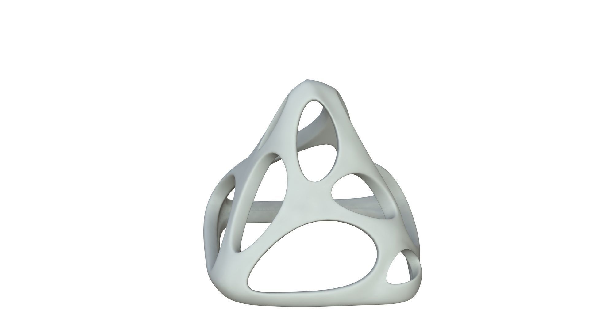 SciFi Cube Object No 58762 Low Poly Shape Low-poly 3D model_2