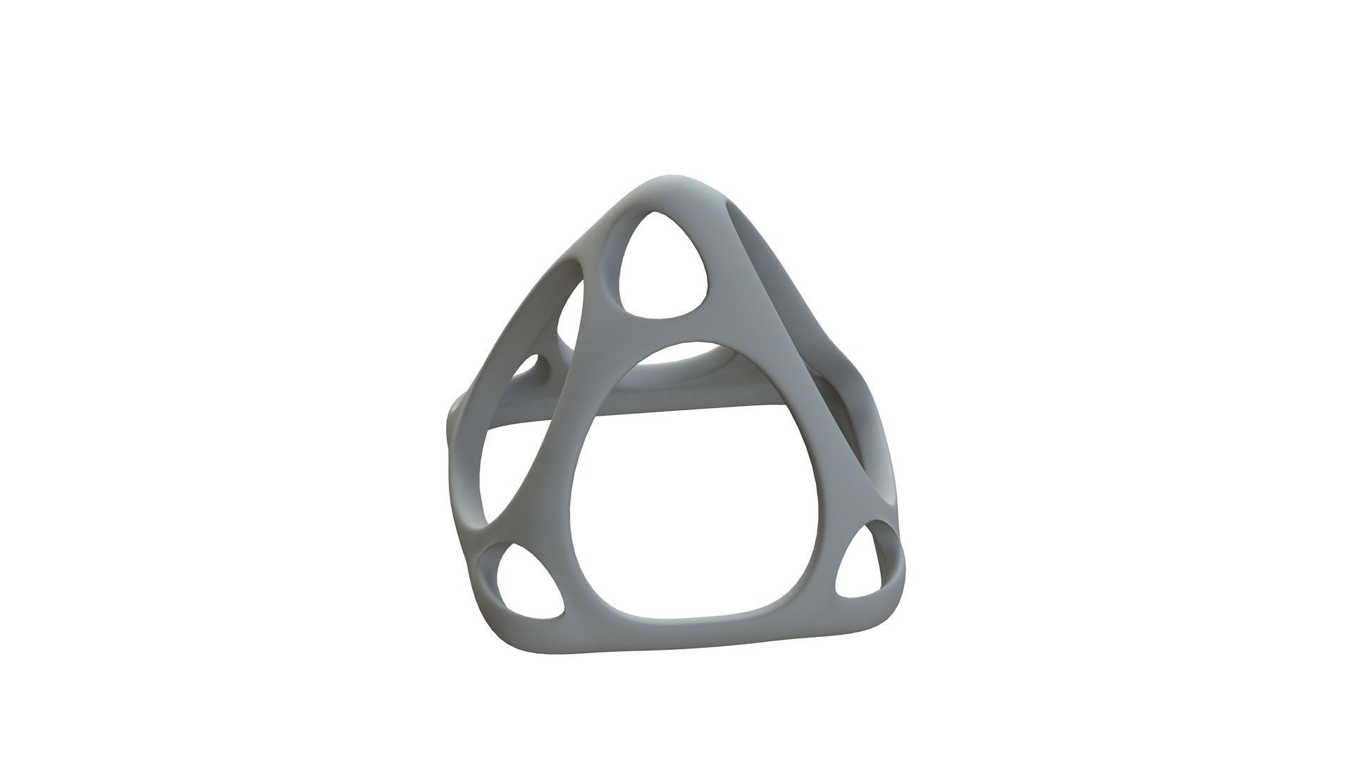 SciFi Cube Object No 58729 Low Poly Shape Low-poly 3D model_13