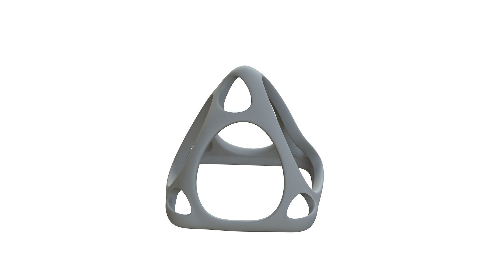 SciFi Cube Object No 58729 Low Poly Shape Low-poly 3D model_11