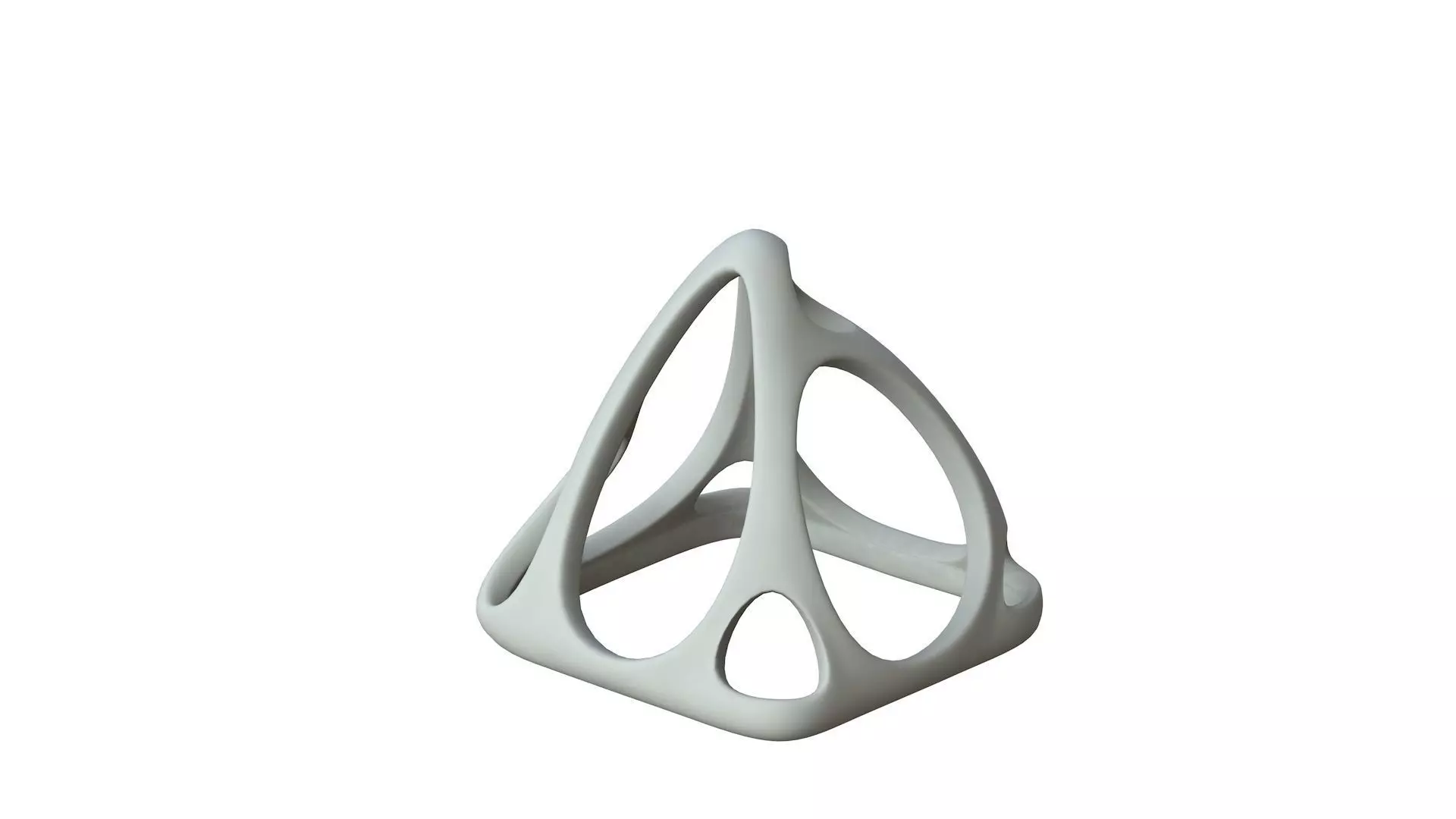 SciFi Cube Object No 58729 Low Poly Shape Low-poly 3D model_0