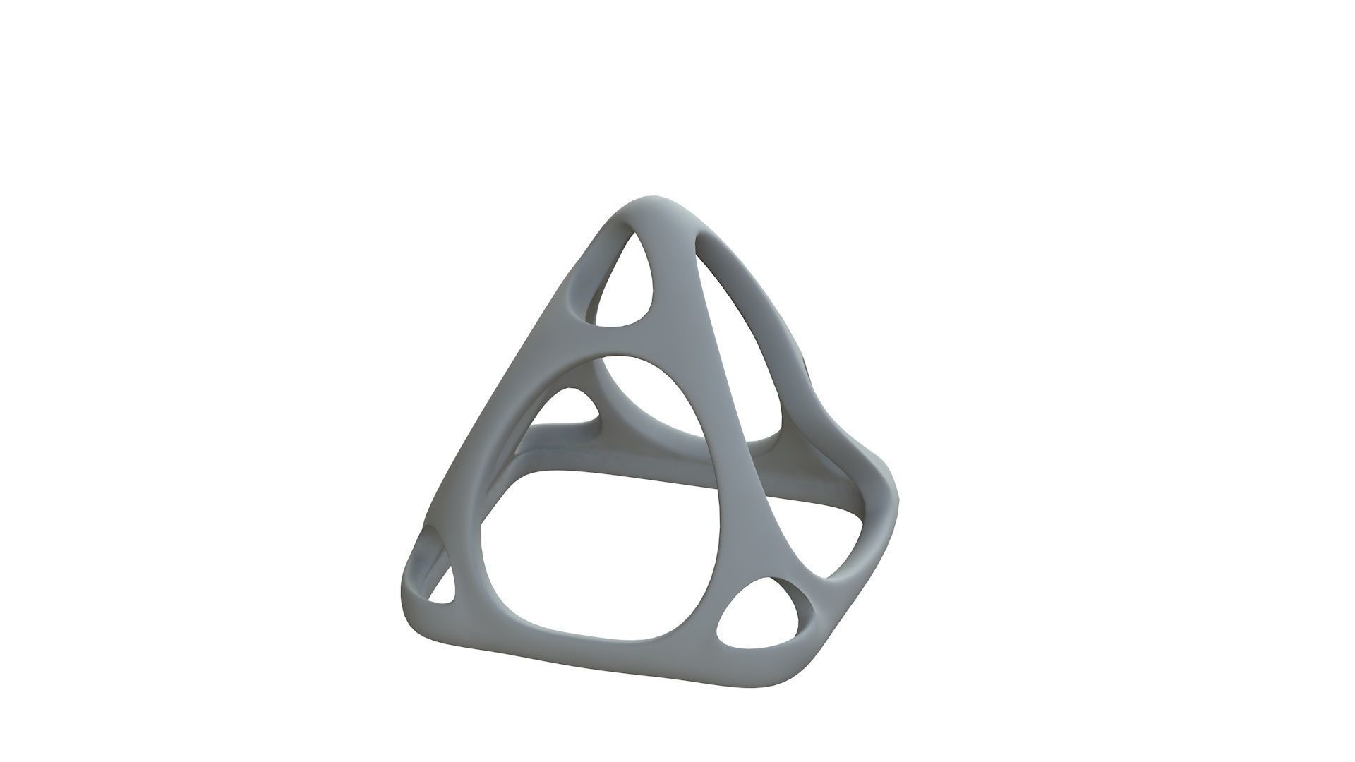 SciFi Cube Object No 58729 Low Poly Shape Low-poly 3D model_10