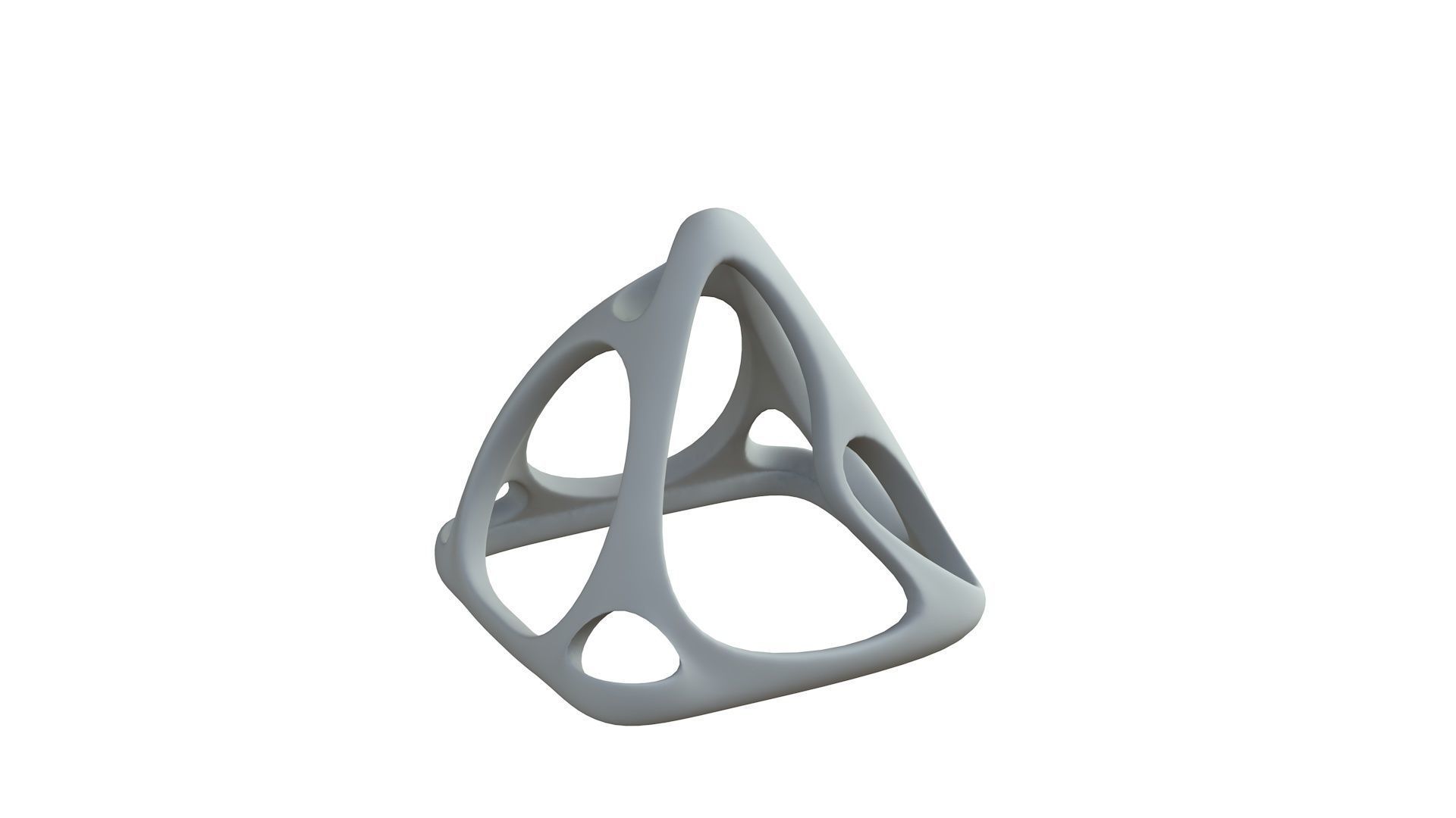 SciFi Cube Object No 58729 Low Poly Shape Low-poly 3D model_7