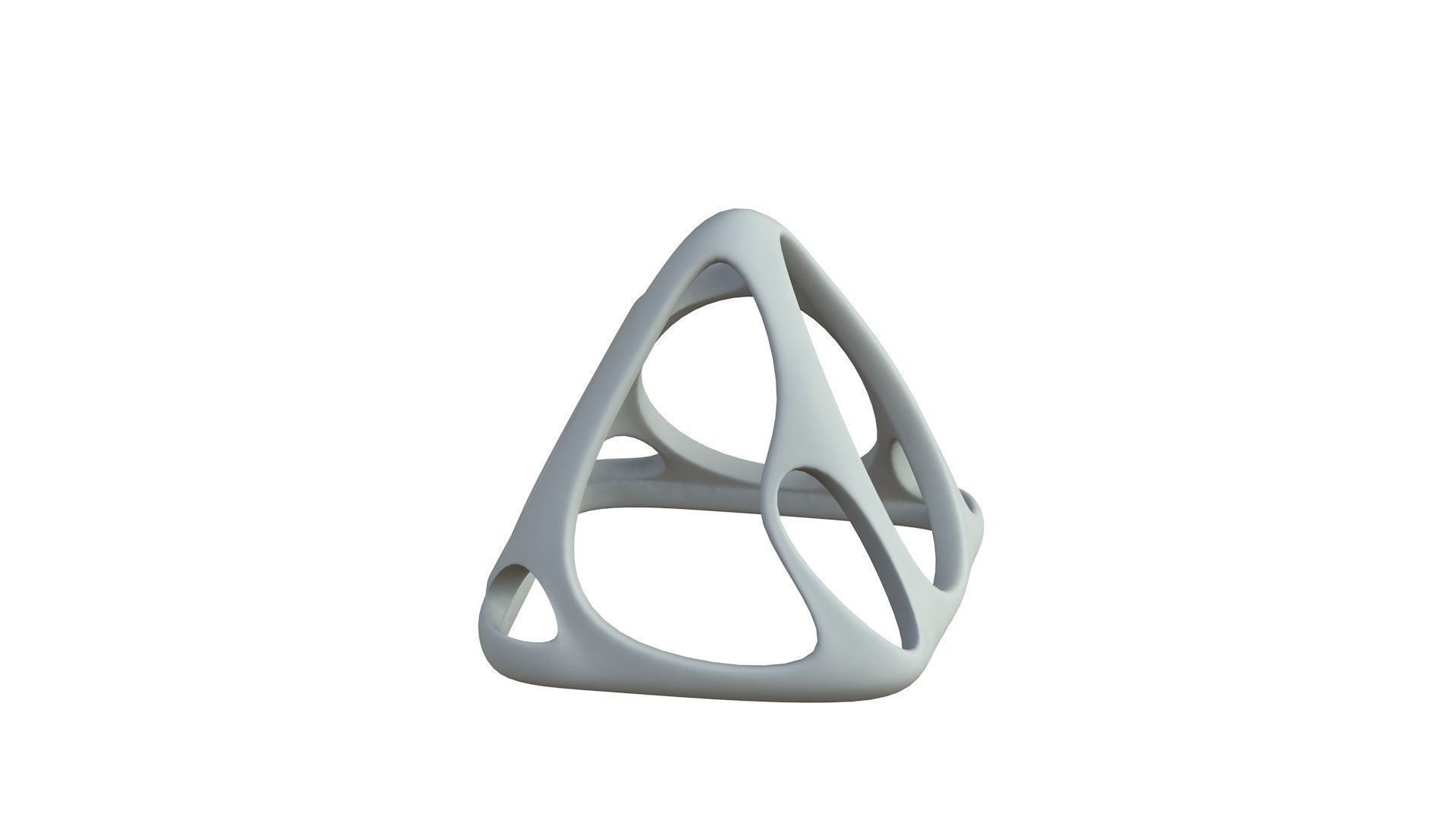 SciFi Cube Object No 58729 Low Poly Shape Low-poly 3D model_5