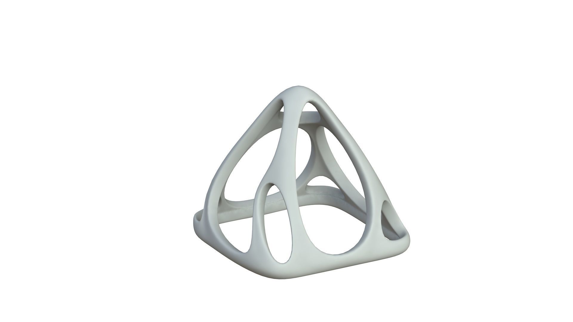 SciFi Cube Object No 58729 Low Poly Shape Low-poly 3D model_3