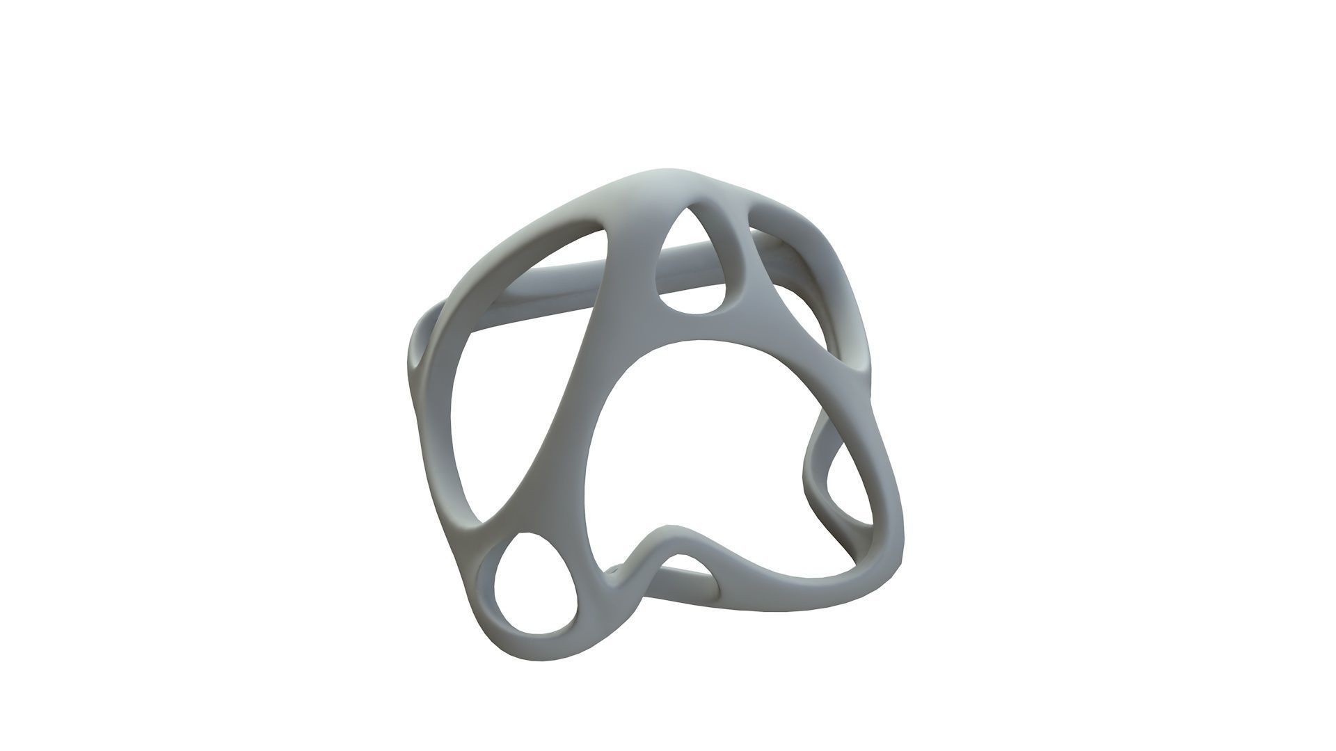 SciFi Cube Object No 58725 Low Poly Shape Low-poly 3D model_15