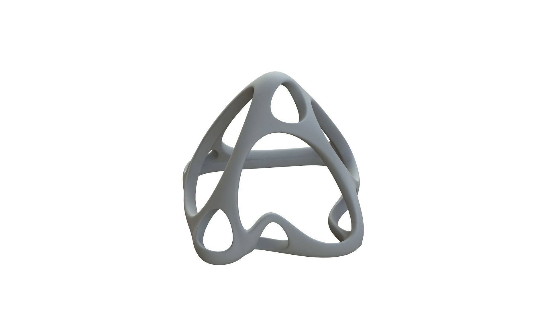 SciFi Cube Object No 58725 Low Poly Shape Low-poly 3D model_13