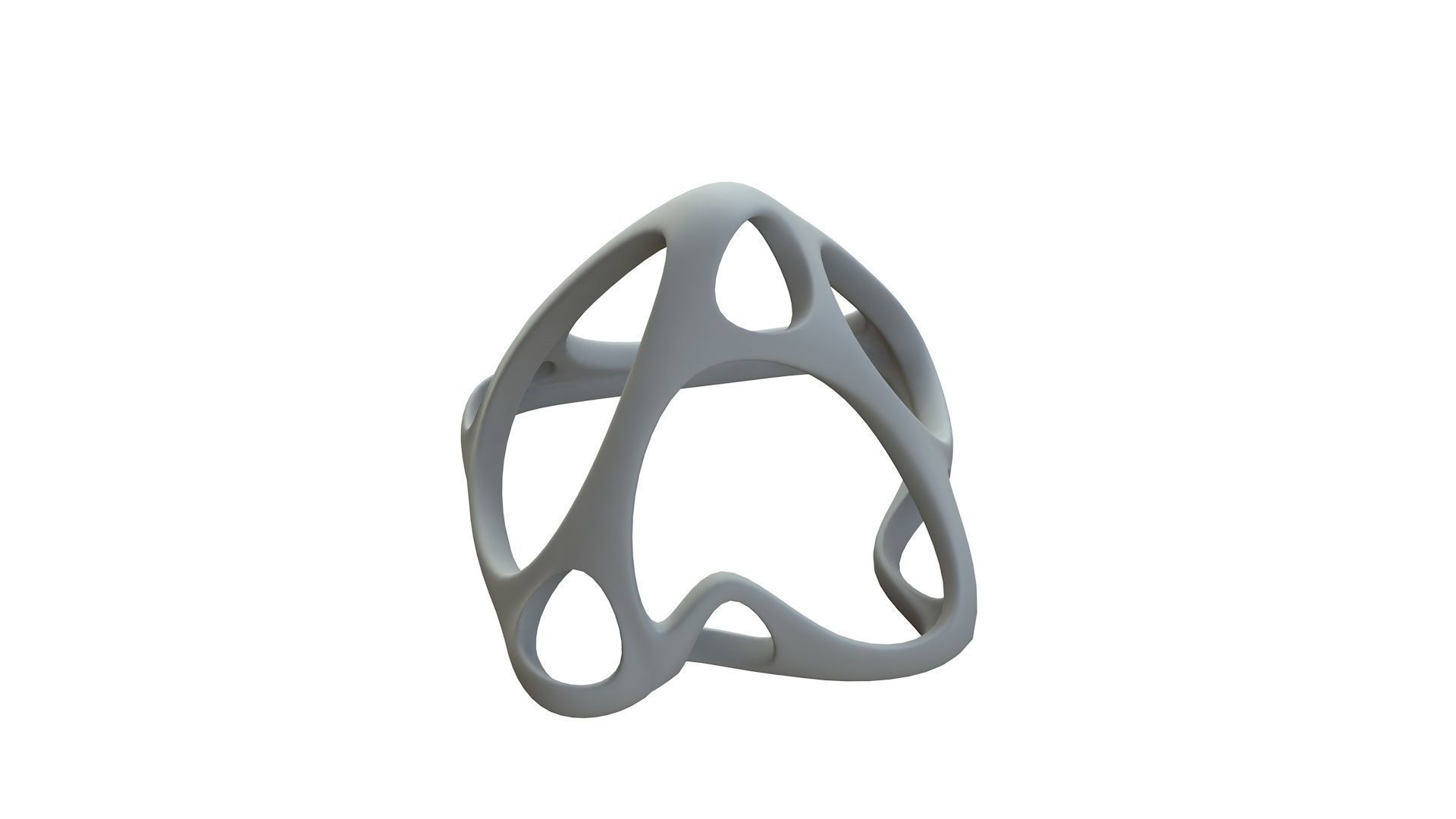 SciFi Cube Object No 58725 Low Poly Shape Low-poly 3D model_14