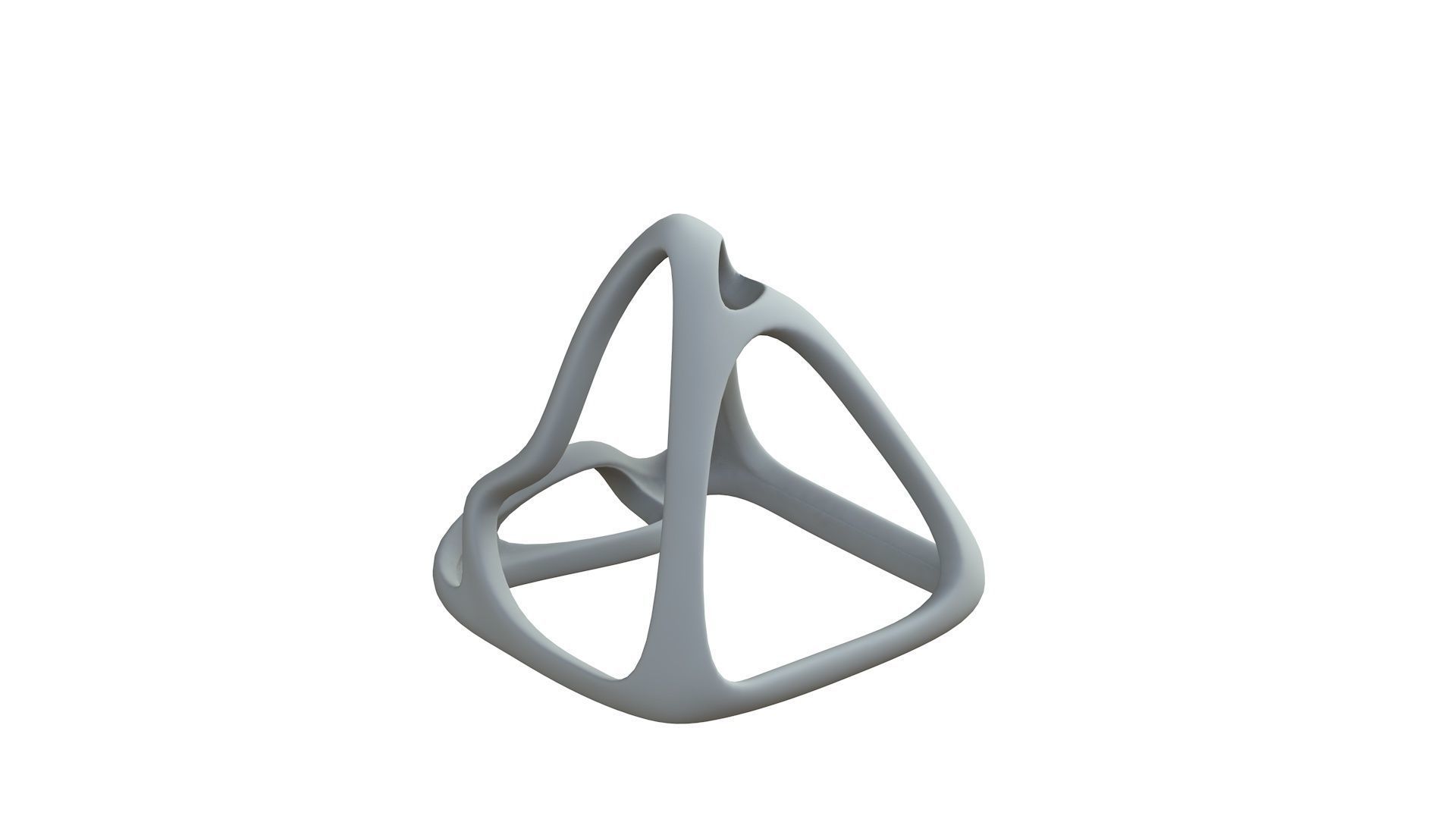 SciFi Cube Object No 58689 Low Poly Shape Low-poly 3D model_8