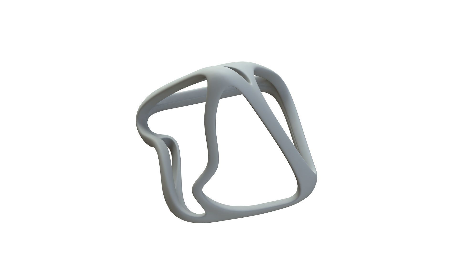 SciFi Cube Object No 58689 Low Poly Shape Low-poly 3D model_17