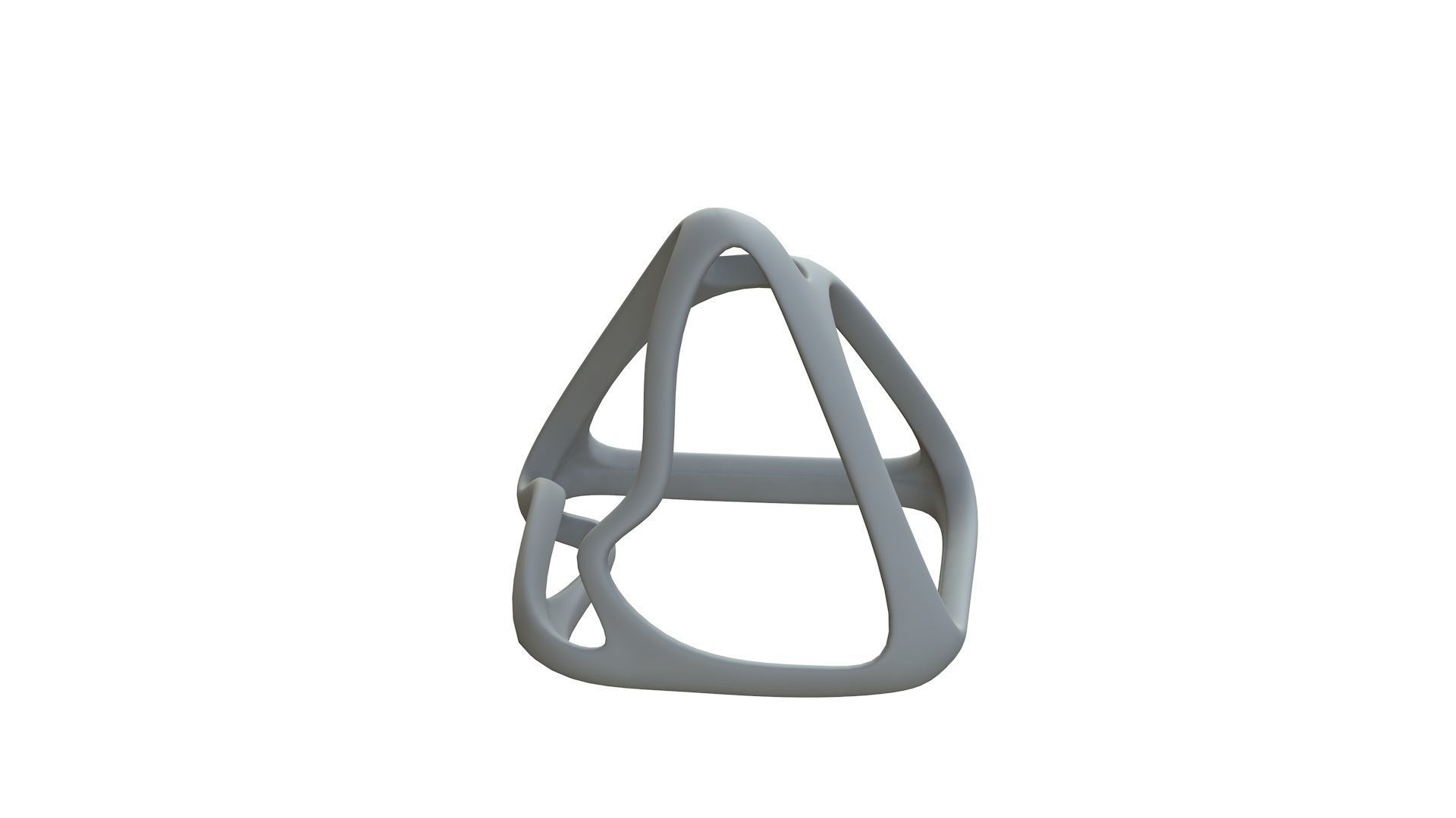 SciFi Cube Object No 58689 Low Poly Shape Low-poly 3D model_11