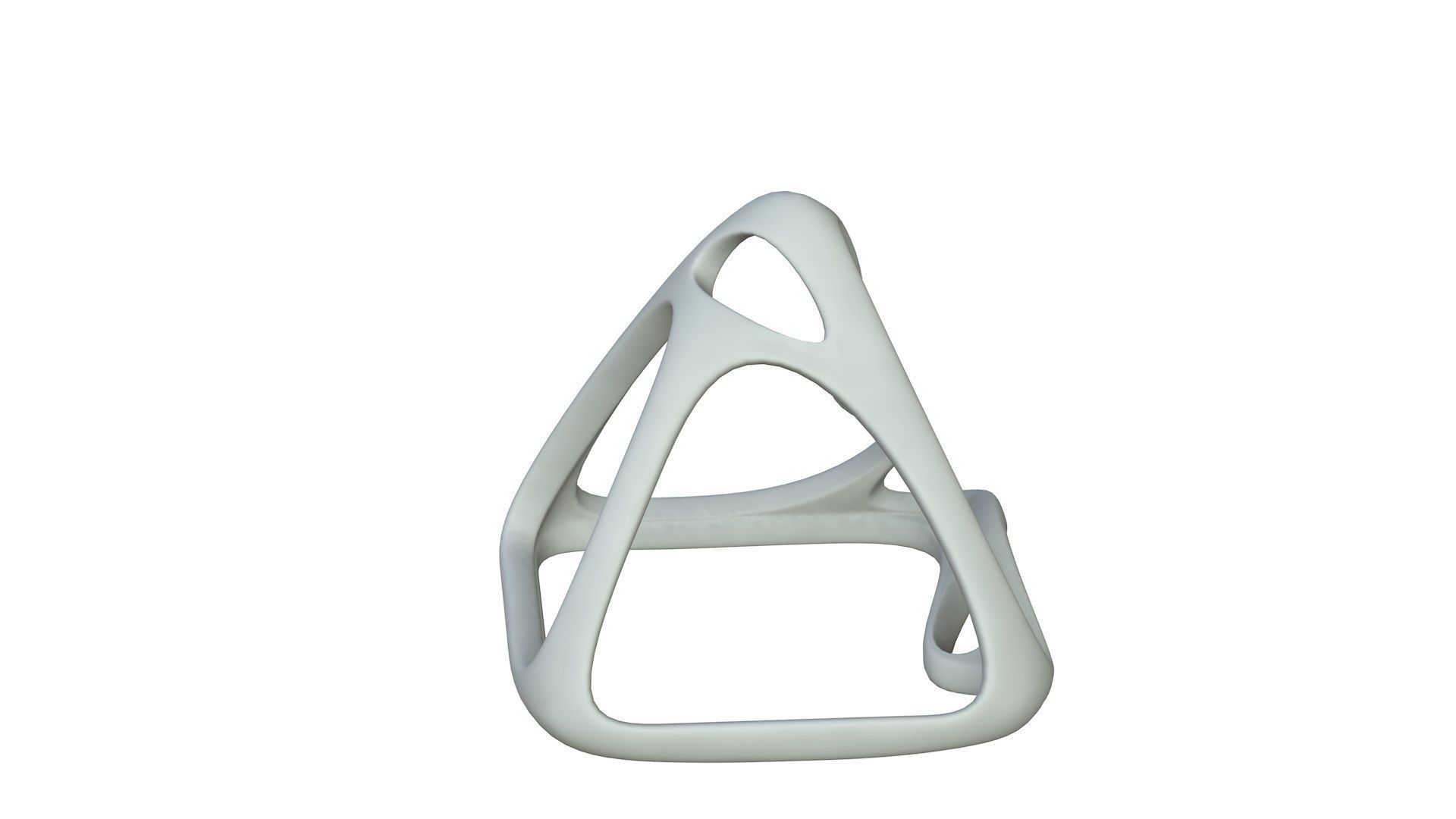 SciFi Cube Object No 58689 Low Poly Shape Low-poly 3D model_2