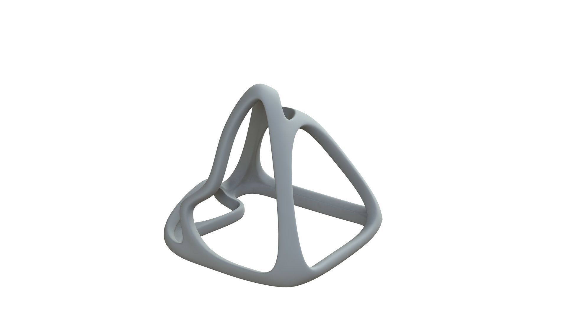 SciFi Cube Object No 58689 Low Poly Shape Low-poly 3D model_9