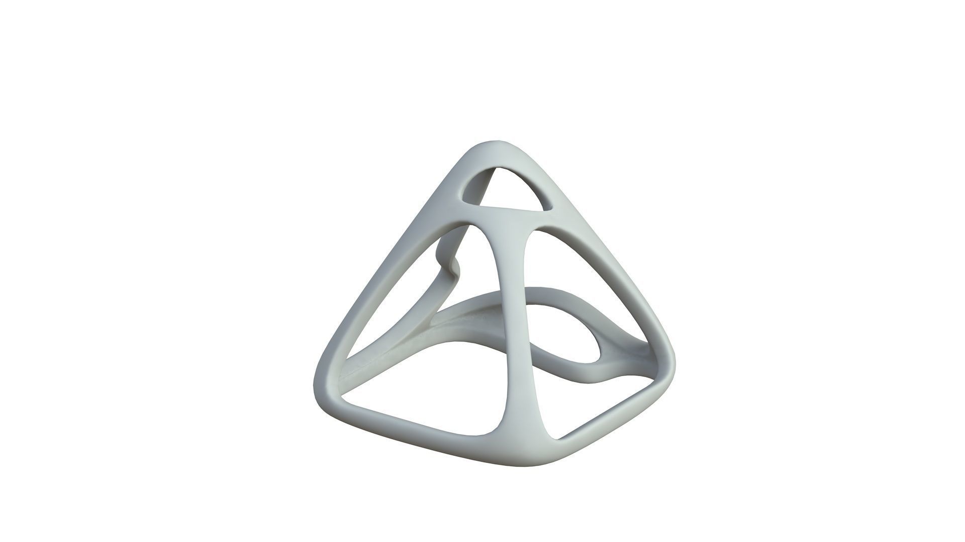 SciFi Cube Object No 58689 Low Poly Shape Low-poly 3D model_4