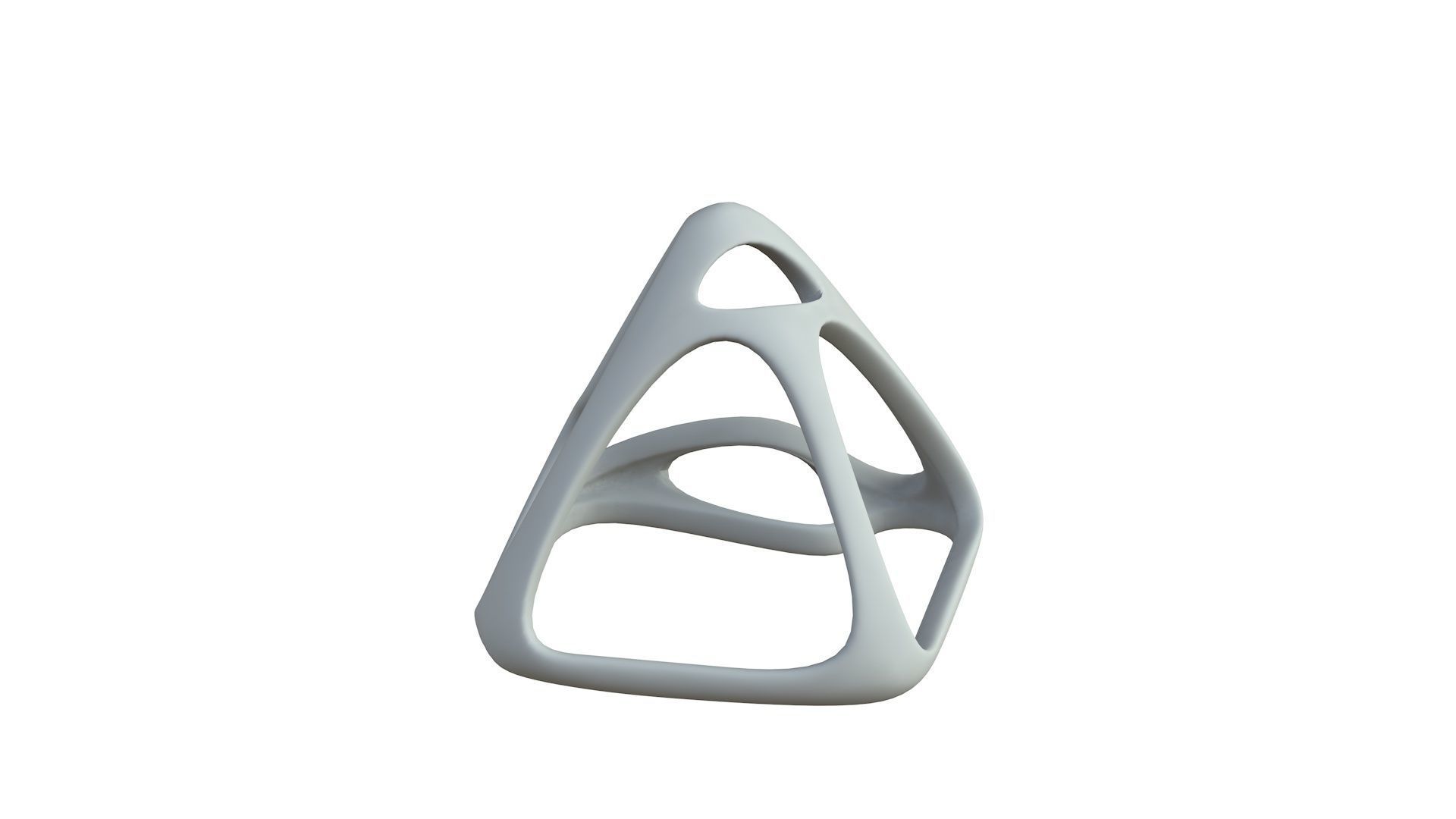 SciFi Cube Object No 58689 Low Poly Shape Low-poly 3D model_5