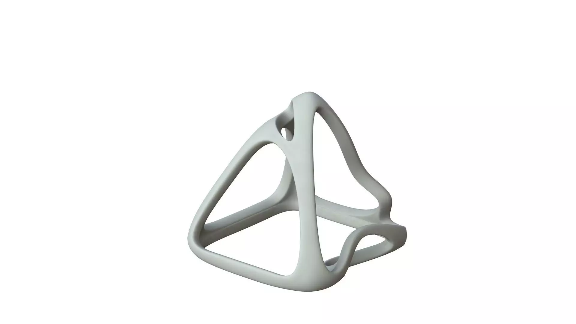 SciFi Cube Object No 58689 Low Poly Shape Low-poly 3D model_0