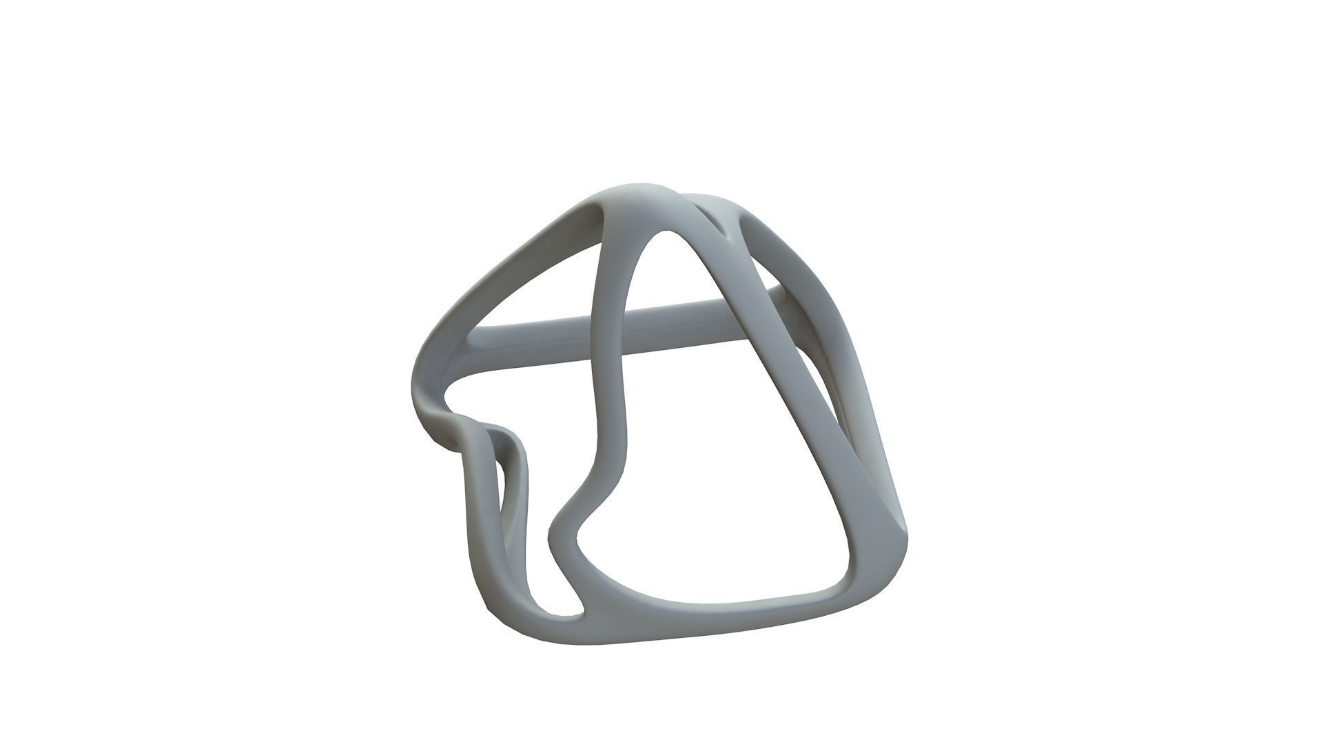 SciFi Cube Object No 58689 Low Poly Shape Low-poly 3D model_14