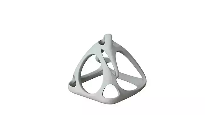 SciFi Cube Object No 58618 Low Poly Shape Low-poly 3D model SciFi Cube Object No 58618 Low Poly Shape Low-poly 3D model