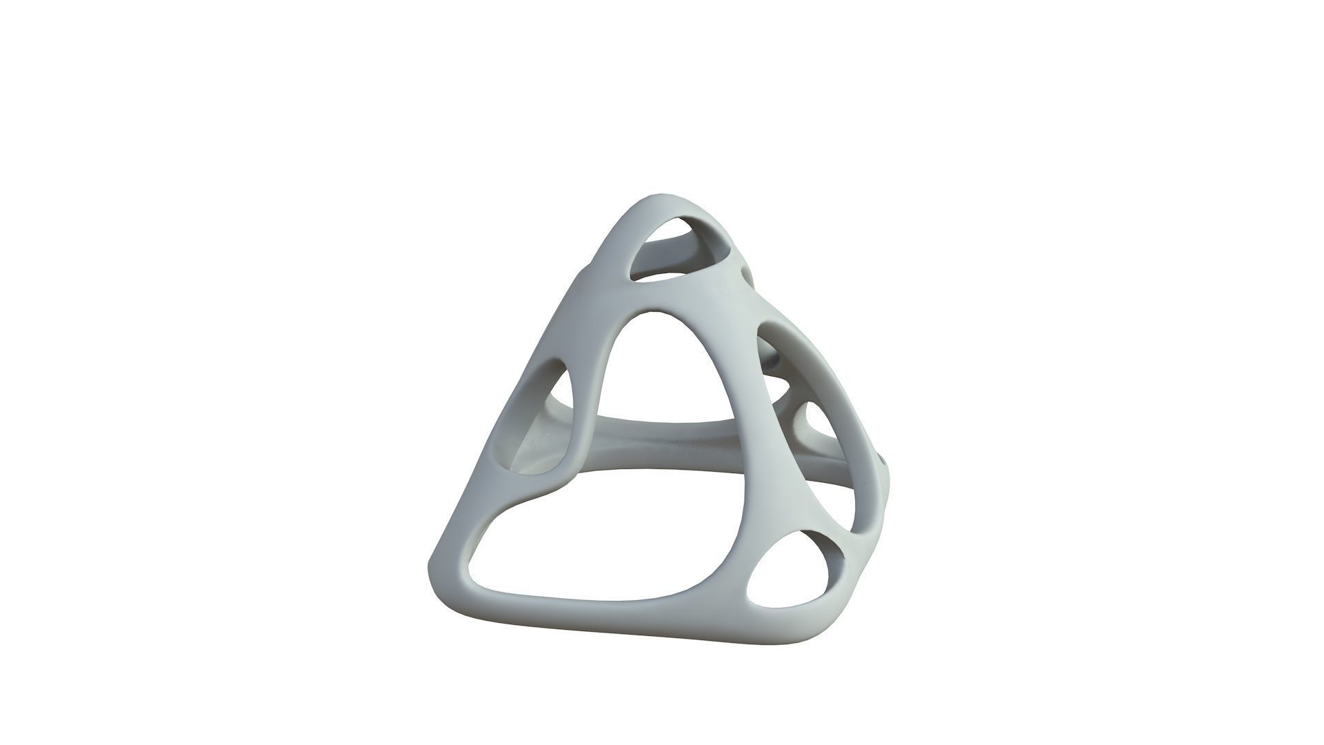 SciFi Cube Object No 58618 Low Poly Shape Low-poly 3D model_5