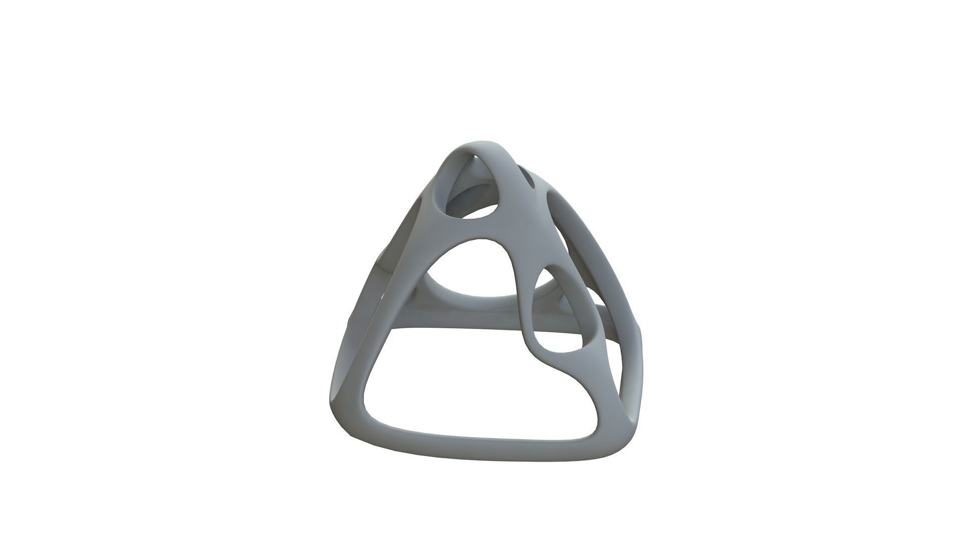 SciFi Cube Object No 58618 Low Poly Shape Low-poly 3D model_11