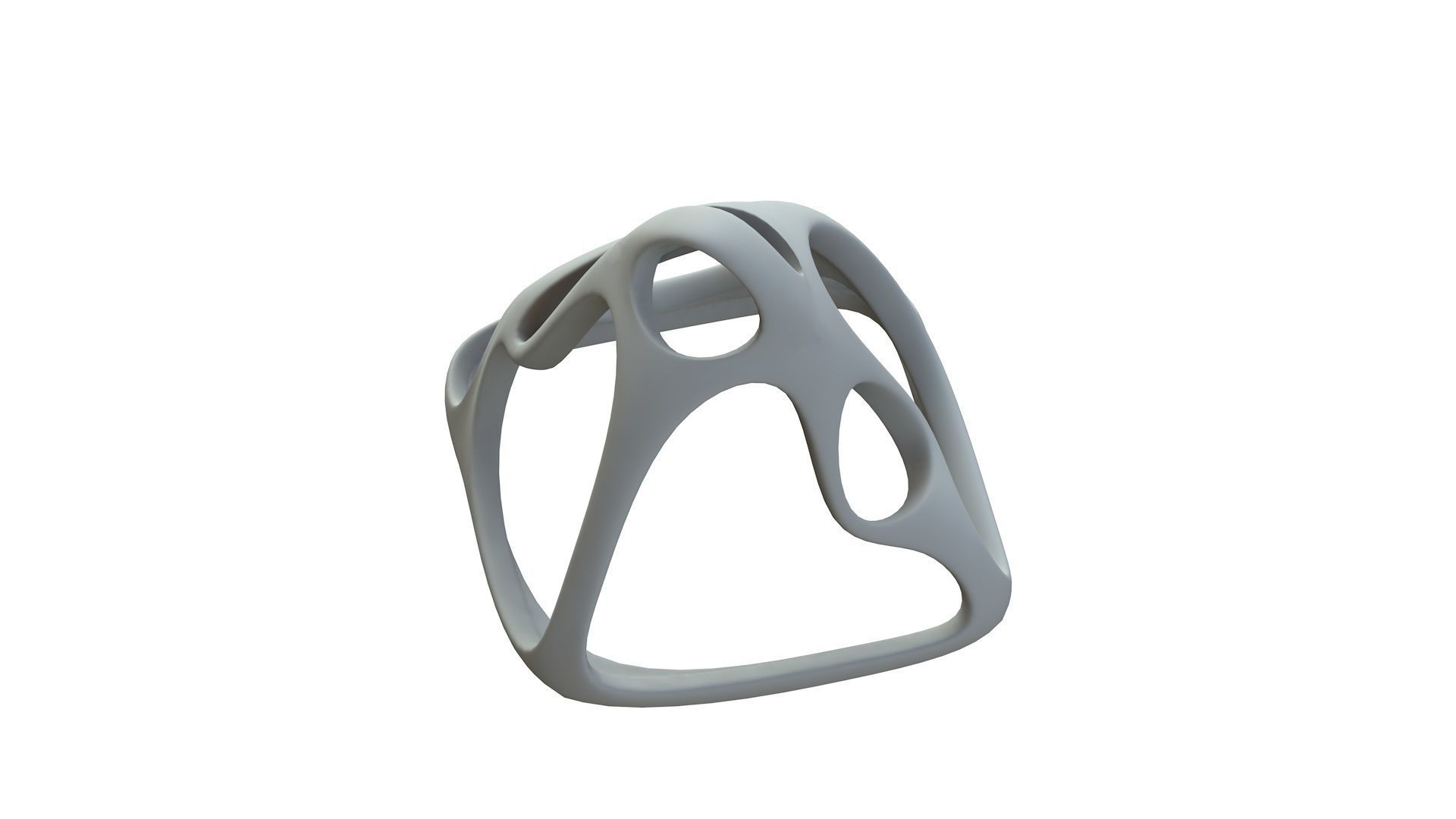 SciFi Cube Object No 58618 Low Poly Shape Low-poly 3D model_15