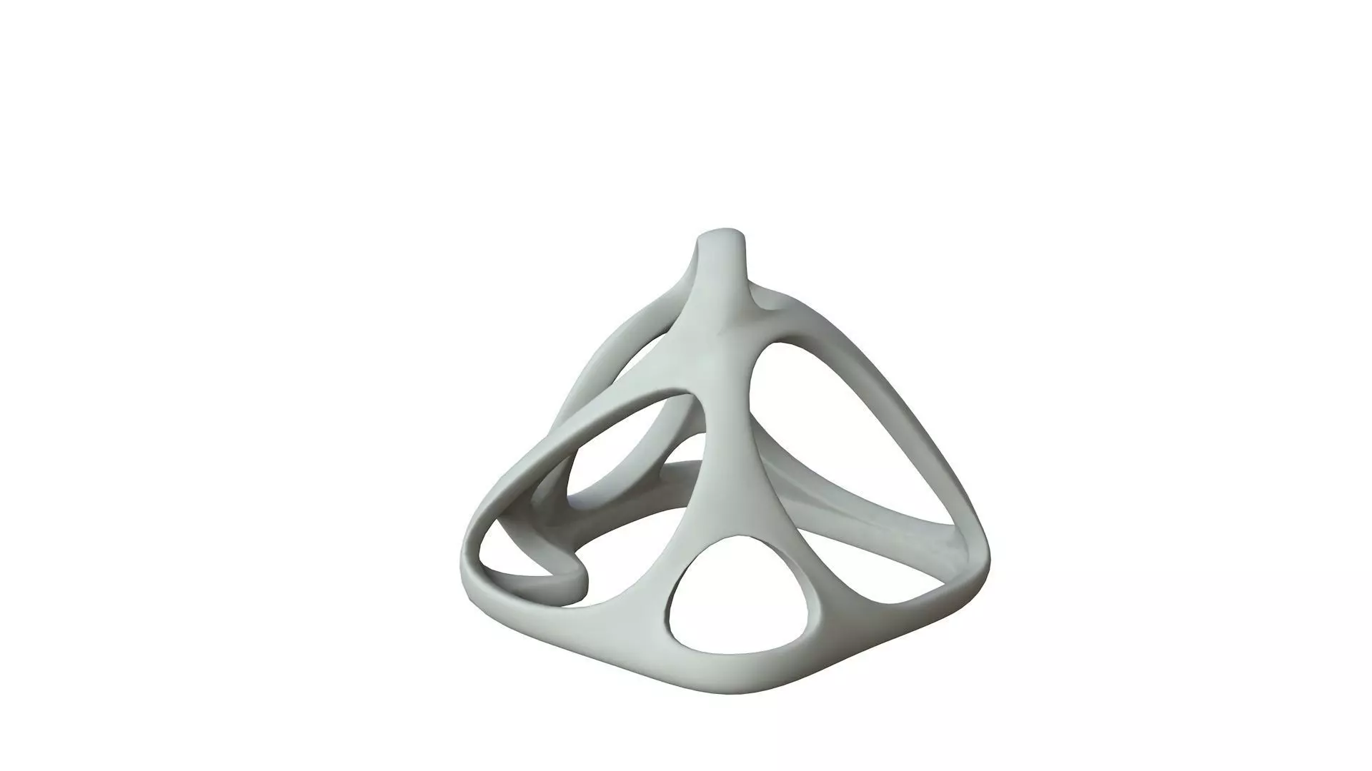 SciFi Cube Object No 58537 Low Poly Shape Low-poly 3D model_0