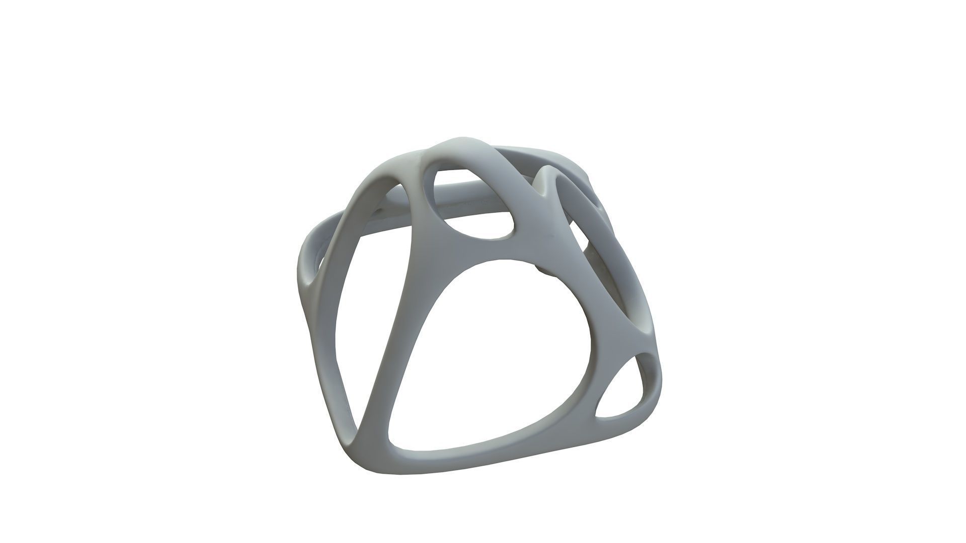 SciFi Cube Object No 58537 Low Poly Shape Low-poly 3D model_15