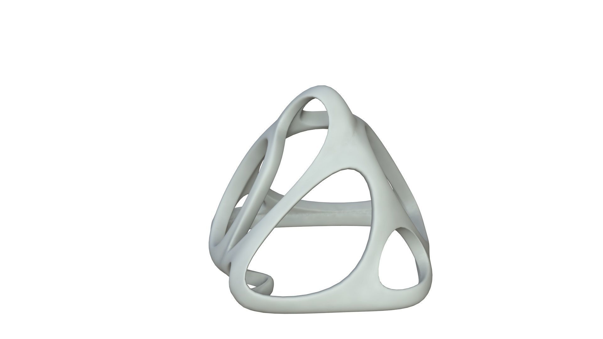 SciFi Cube Object No 58537 Low Poly Shape Low-poly 3D model_2