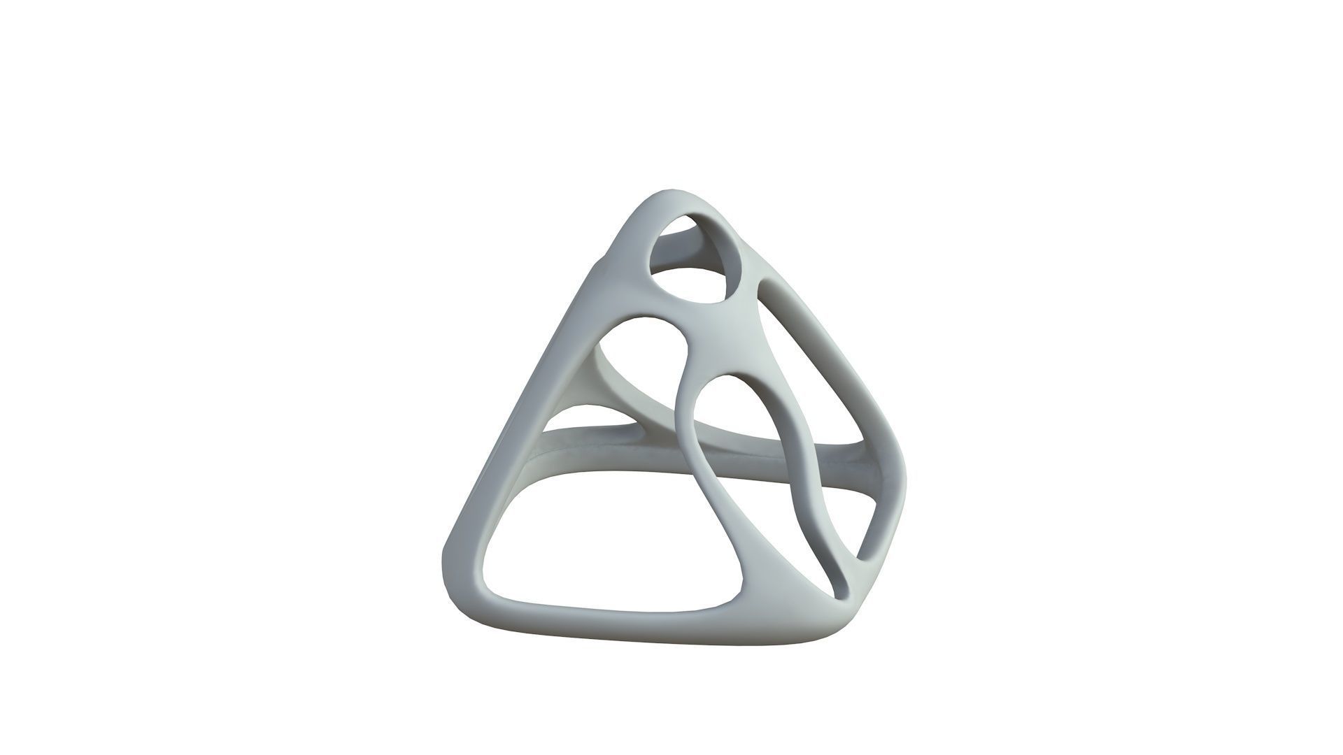 SciFi Cube Object No 58463 Low Poly Shape Low-poly 3D model_5