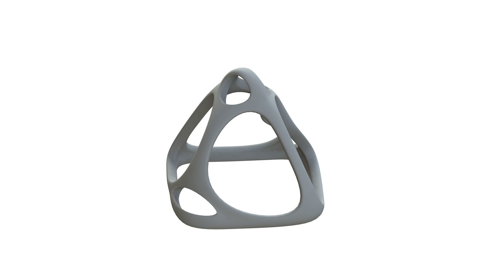 SciFi Cube Object No 58463 Low Poly Shape Low-poly 3D model_12