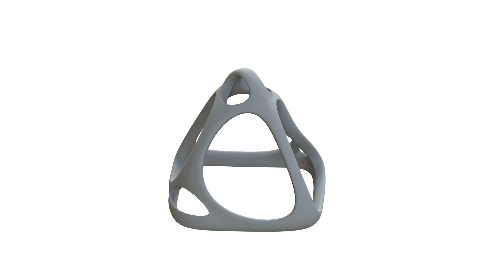 SciFi Cube Object No 58463 Low Poly Shape Low-poly 3D model_11