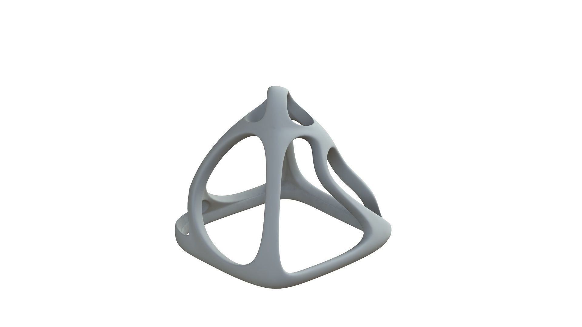 SciFi Cube Object No 58463 Low Poly Shape Low-poly 3D model_8