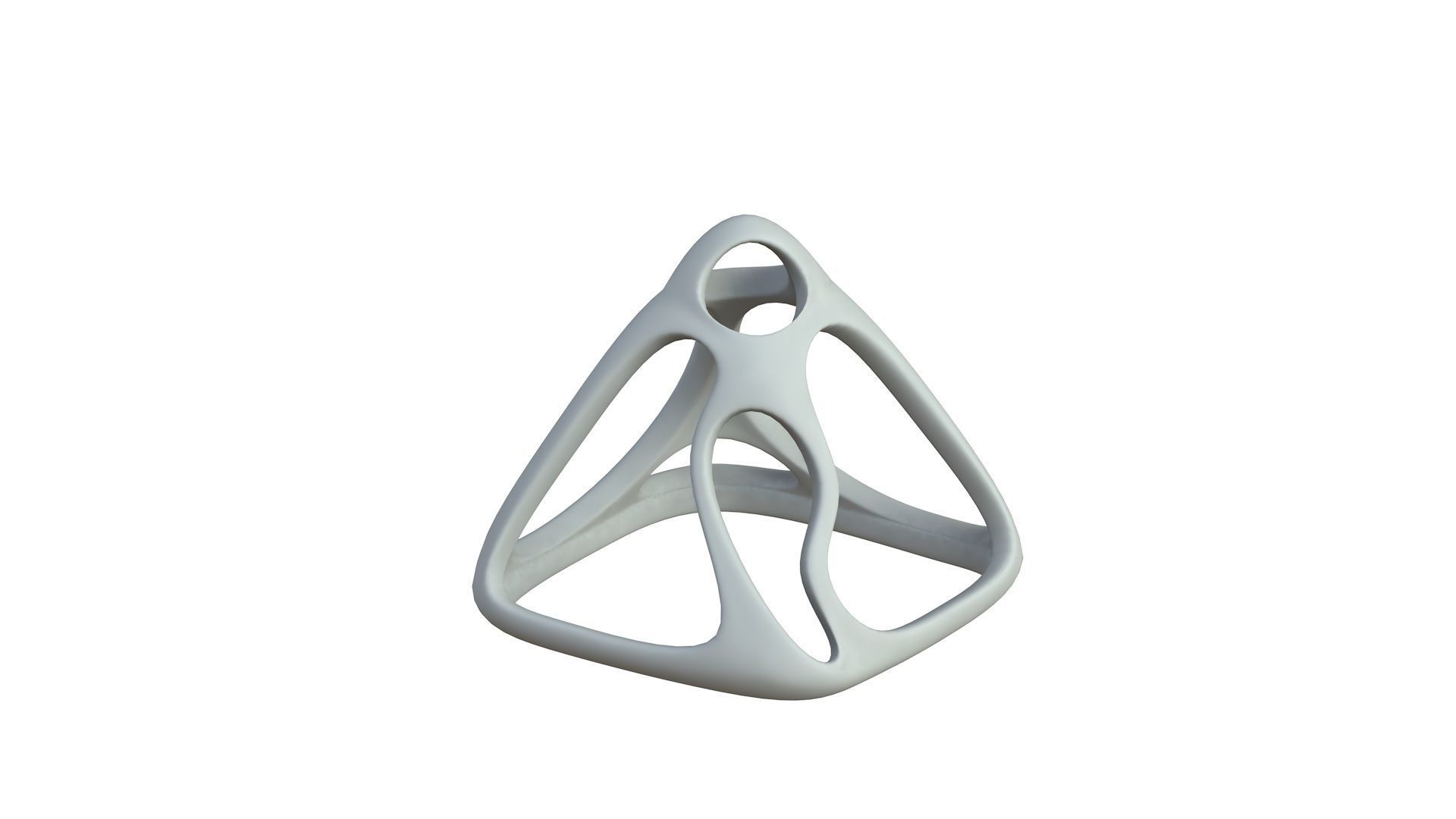 SciFi Cube Object No 58463 Low Poly Shape Low-poly 3D model_4