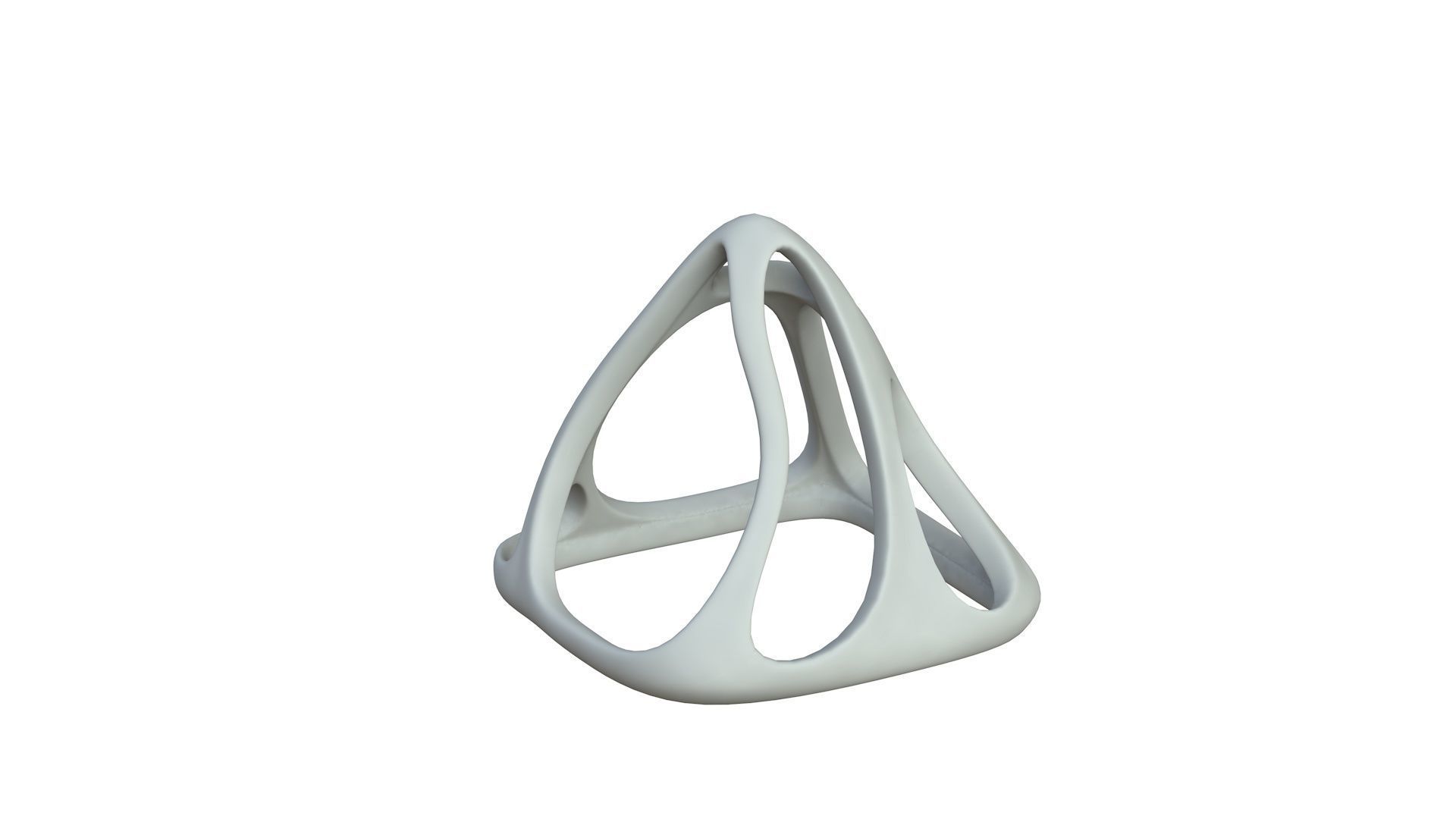 SciFi Cube Object No 58442 Low Poly Shape Low-poly 3D model_3