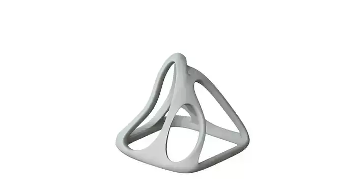 SciFi Cube Object No 58442 Low Poly Shape Low-poly 3D model SciFi Cube Object No 58442 Low Poly Shape Low-poly 3D model