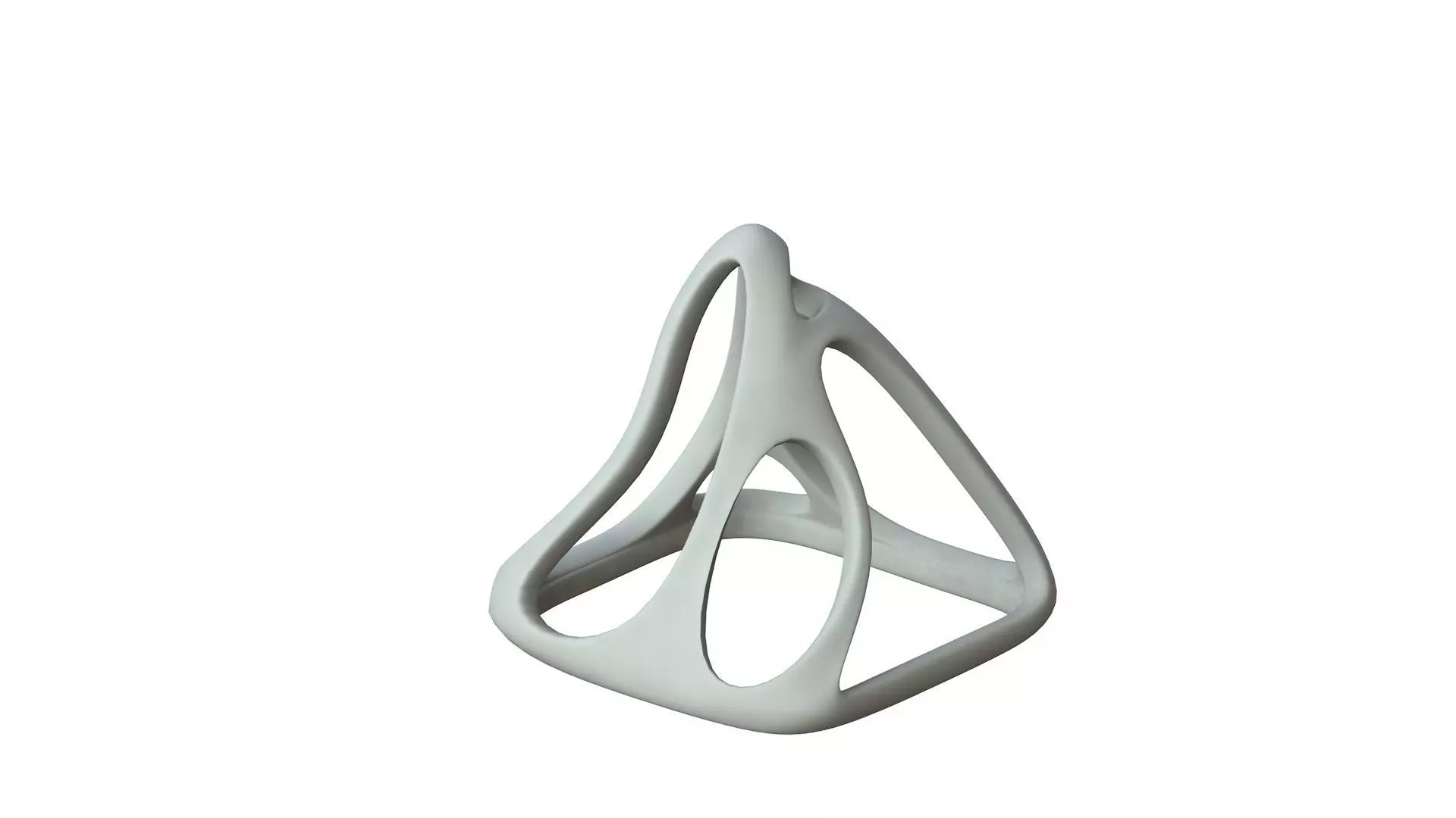 SciFi Cube Object No 58442 Low Poly Shape Low-poly 3D model_0