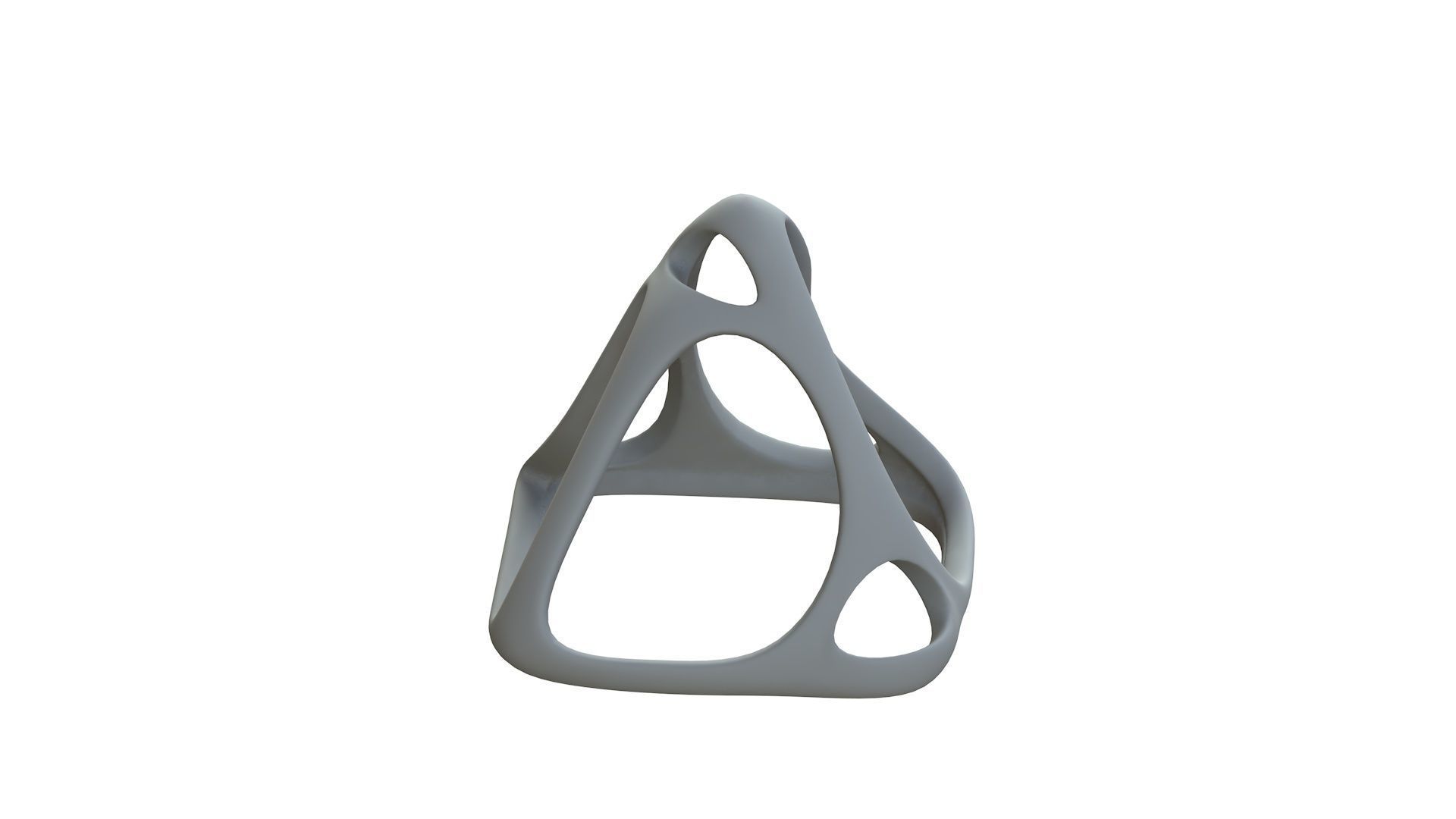 SciFi Cube Object No 58442 Low Poly Shape Low-poly 3D model_11