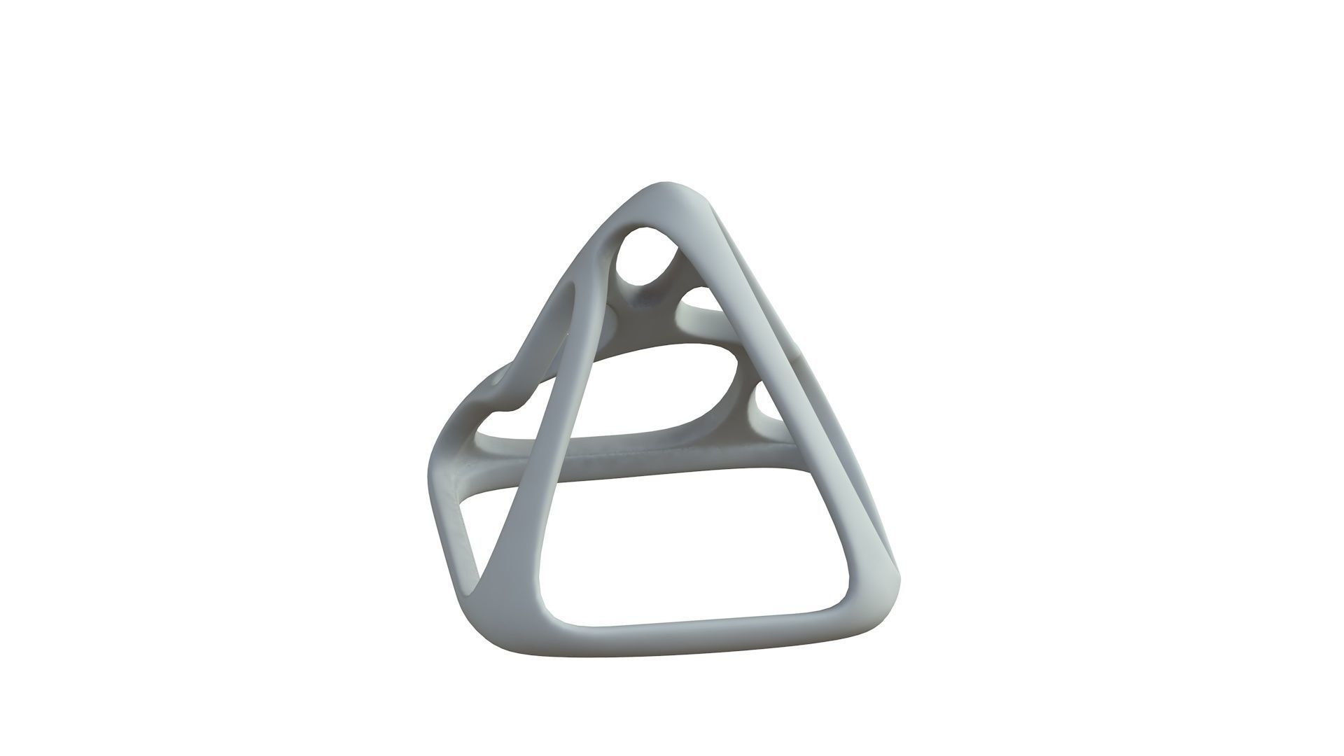 SciFi Cube Object No 58432 Low Poly Shape Low-poly 3D model_6