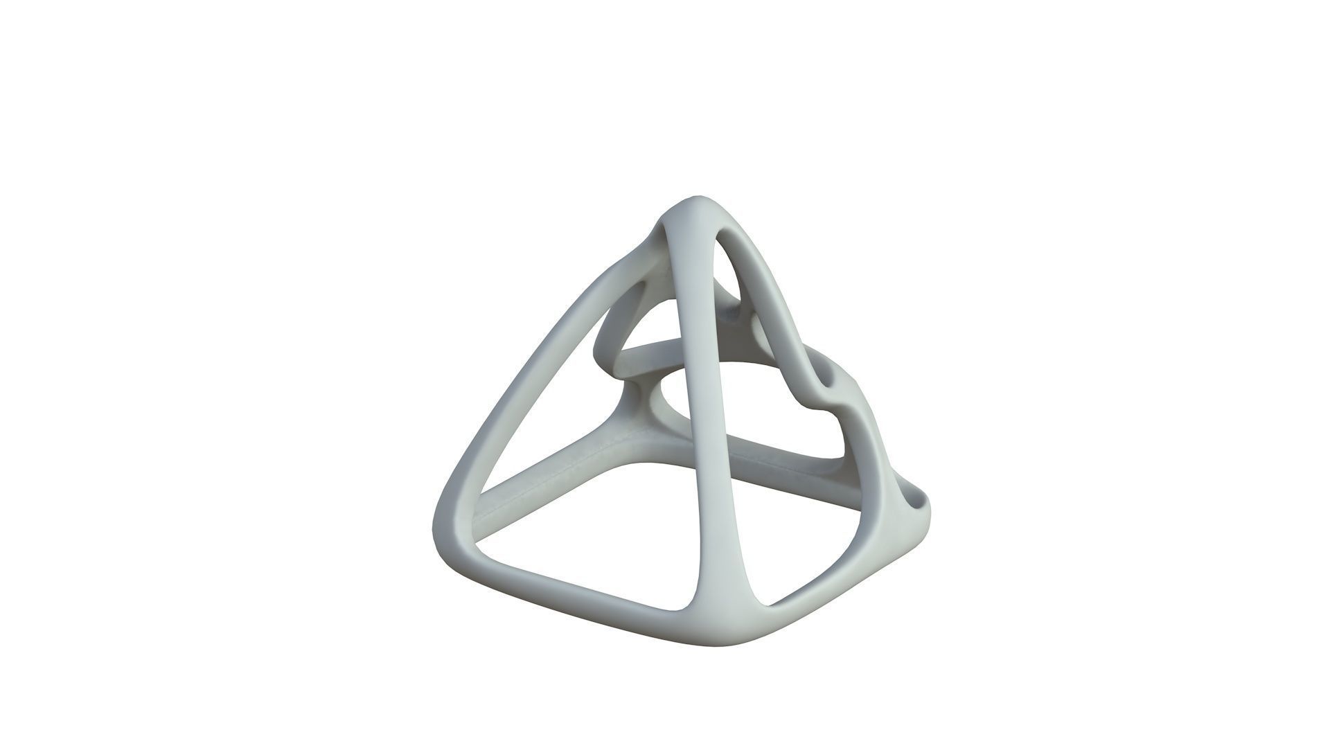 SciFi Cube Object No 58432 Low Poly Shape Low-poly 3D model_4