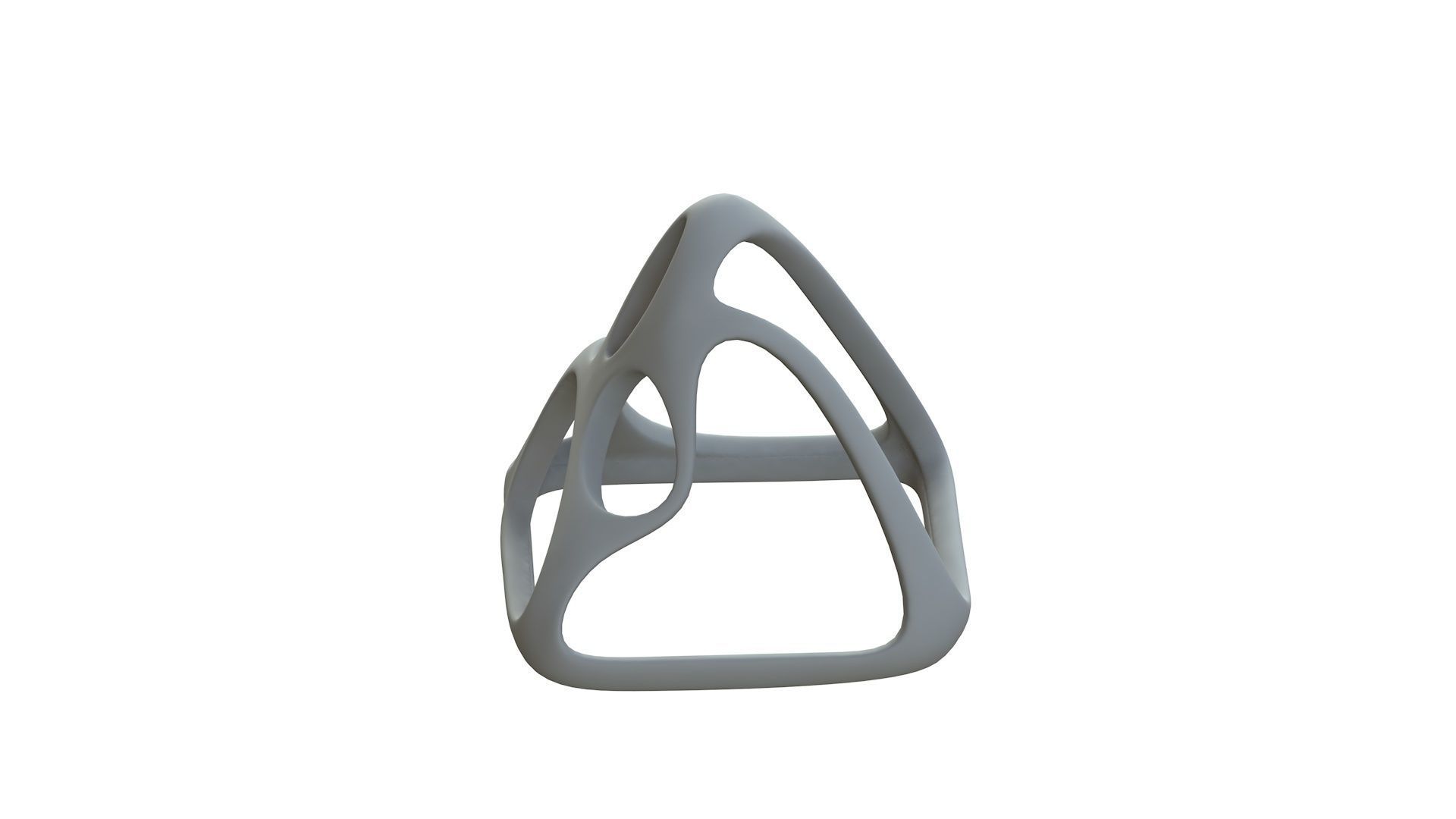 SciFi Cube Object No 58432 Low Poly Shape Low-poly 3D model_12