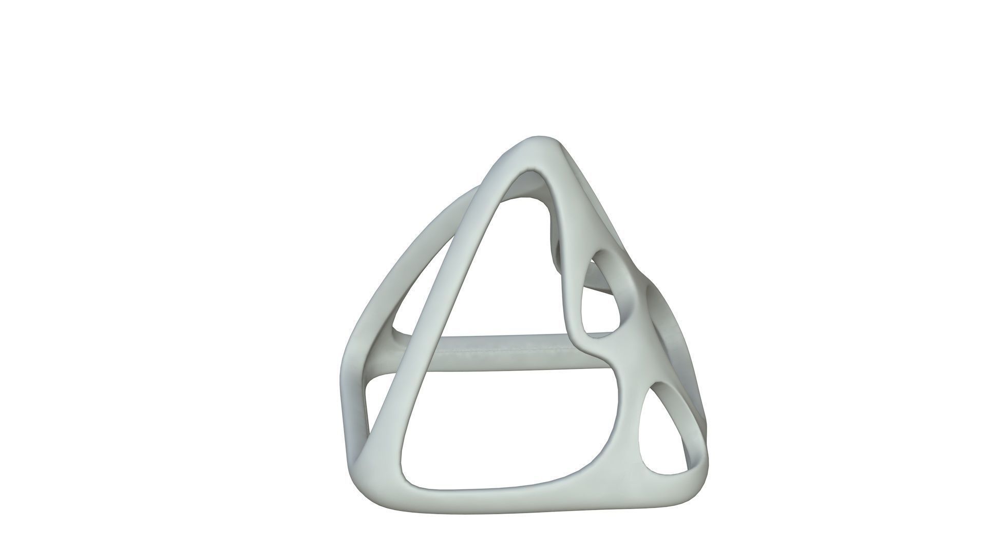 SciFi Cube Object No 58432 Low Poly Shape Low-poly 3D model_2