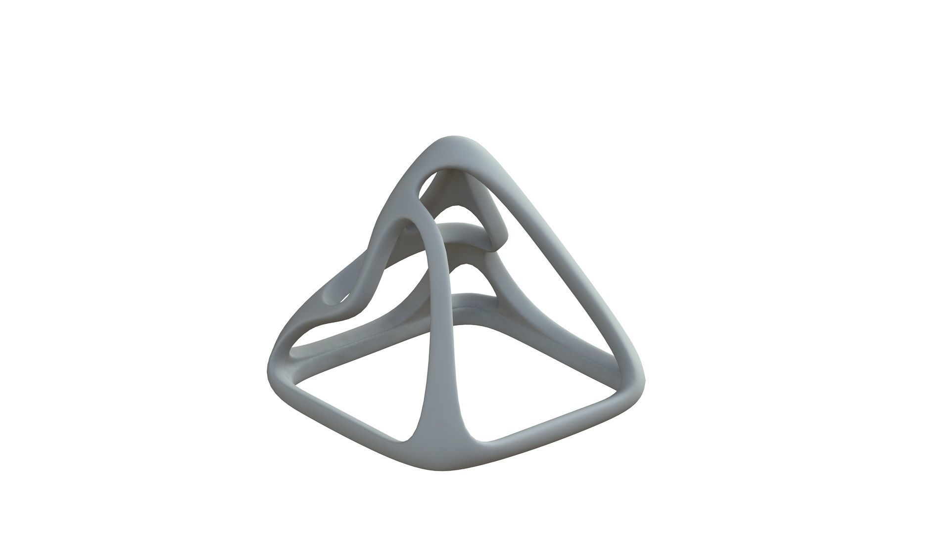 SciFi Cube Object No 58432 Low Poly Shape Low-poly 3D model_8