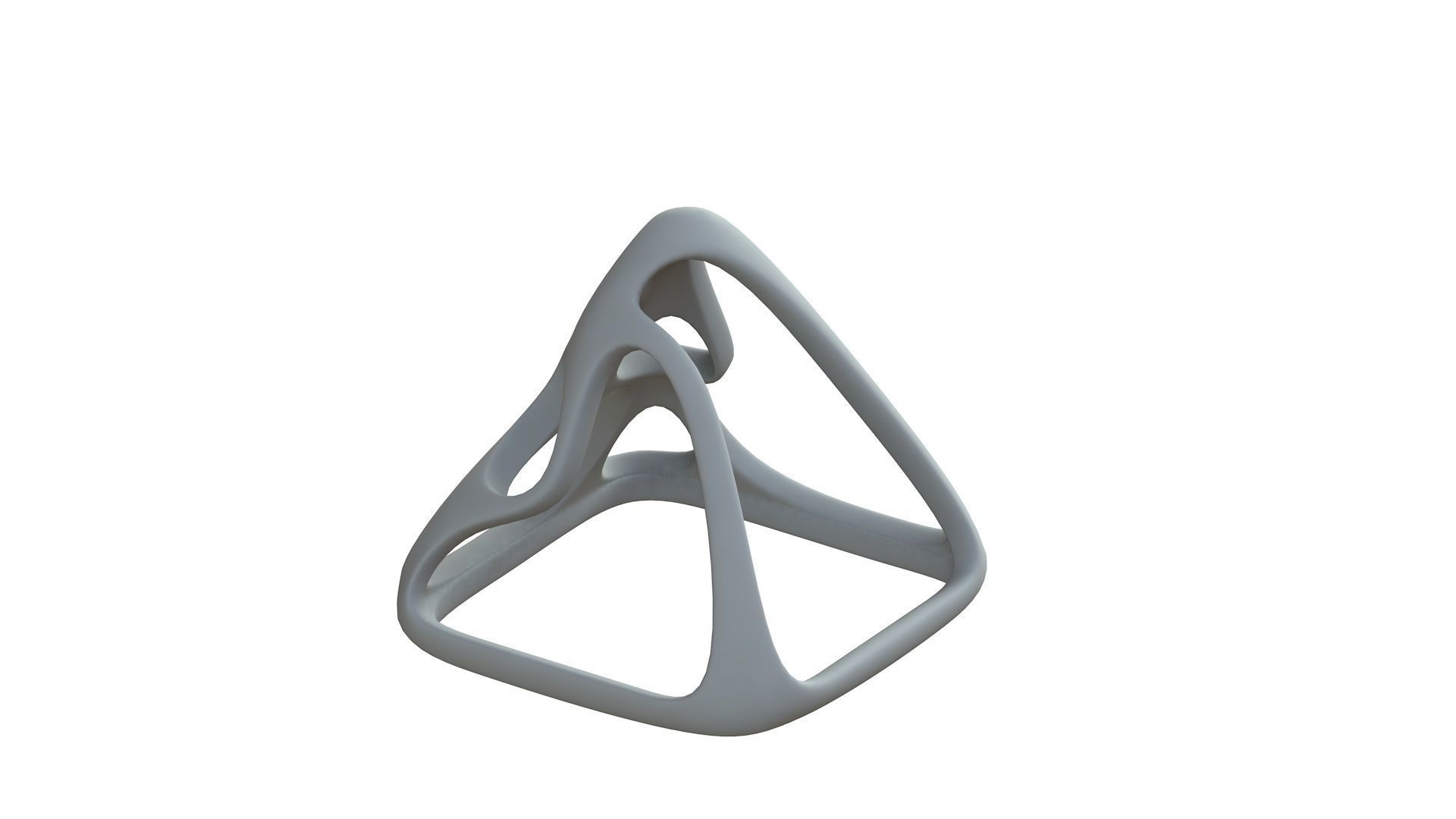 SciFi Cube Object No 58432 Low Poly Shape Low-poly 3D model_9