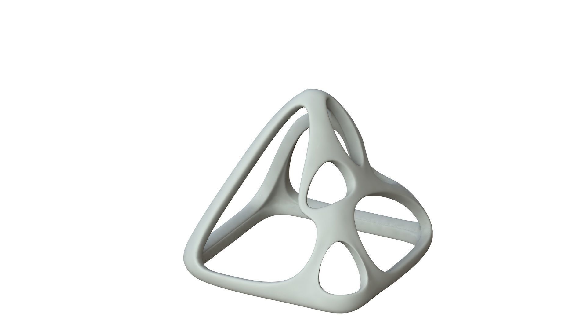 SciFi Cube Object No 58432 Low Poly Shape Low-poly 3D model_1