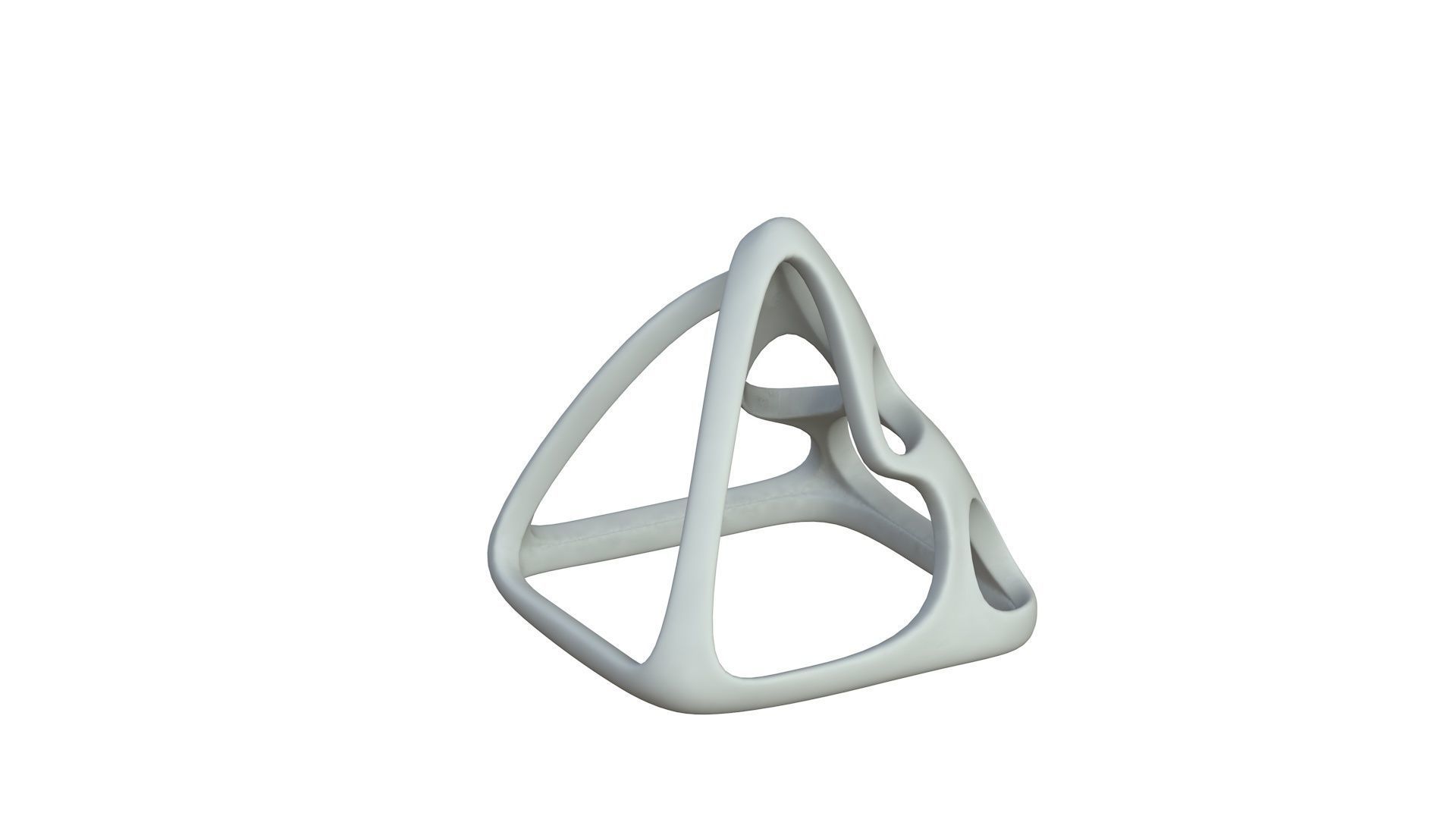 SciFi Cube Object No 58432 Low Poly Shape Low-poly 3D model_3