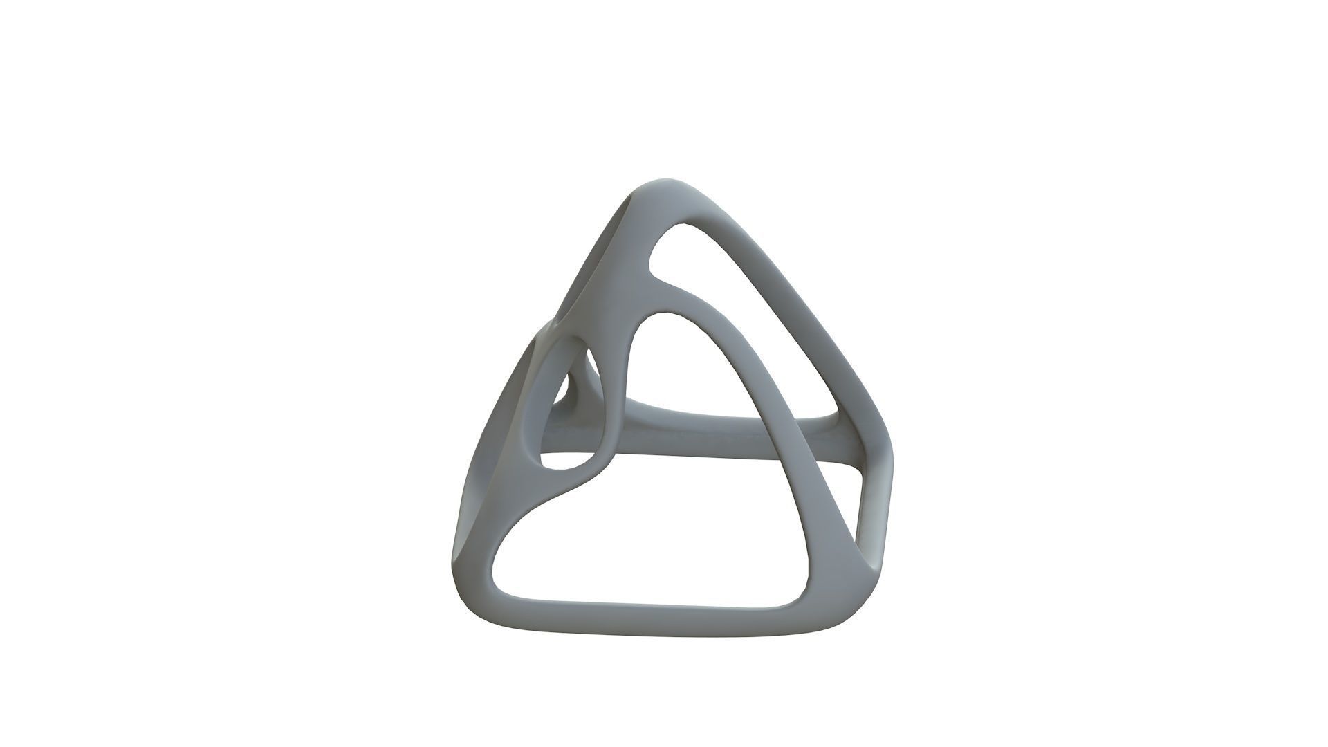 SciFi Cube Object No 58432 Low Poly Shape Low-poly 3D model_11