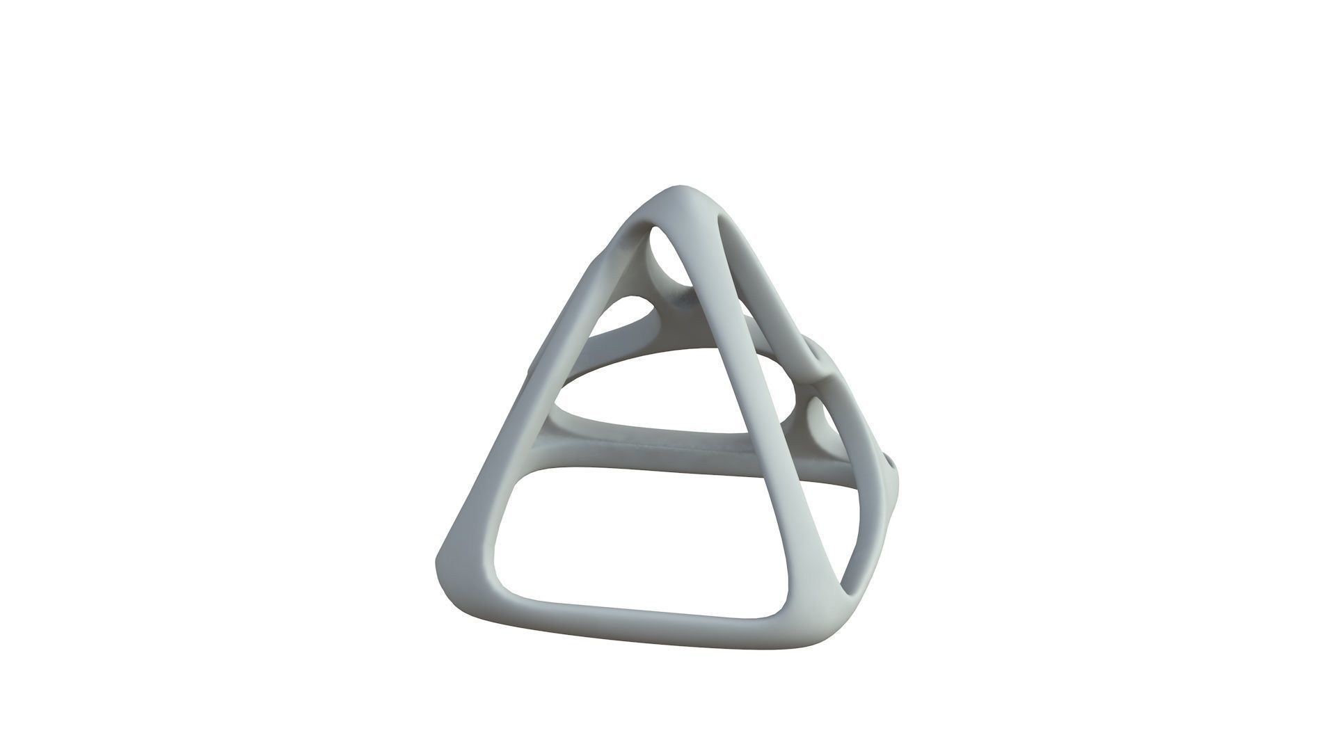 SciFi Cube Object No 58432 Low Poly Shape Low-poly 3D model_5