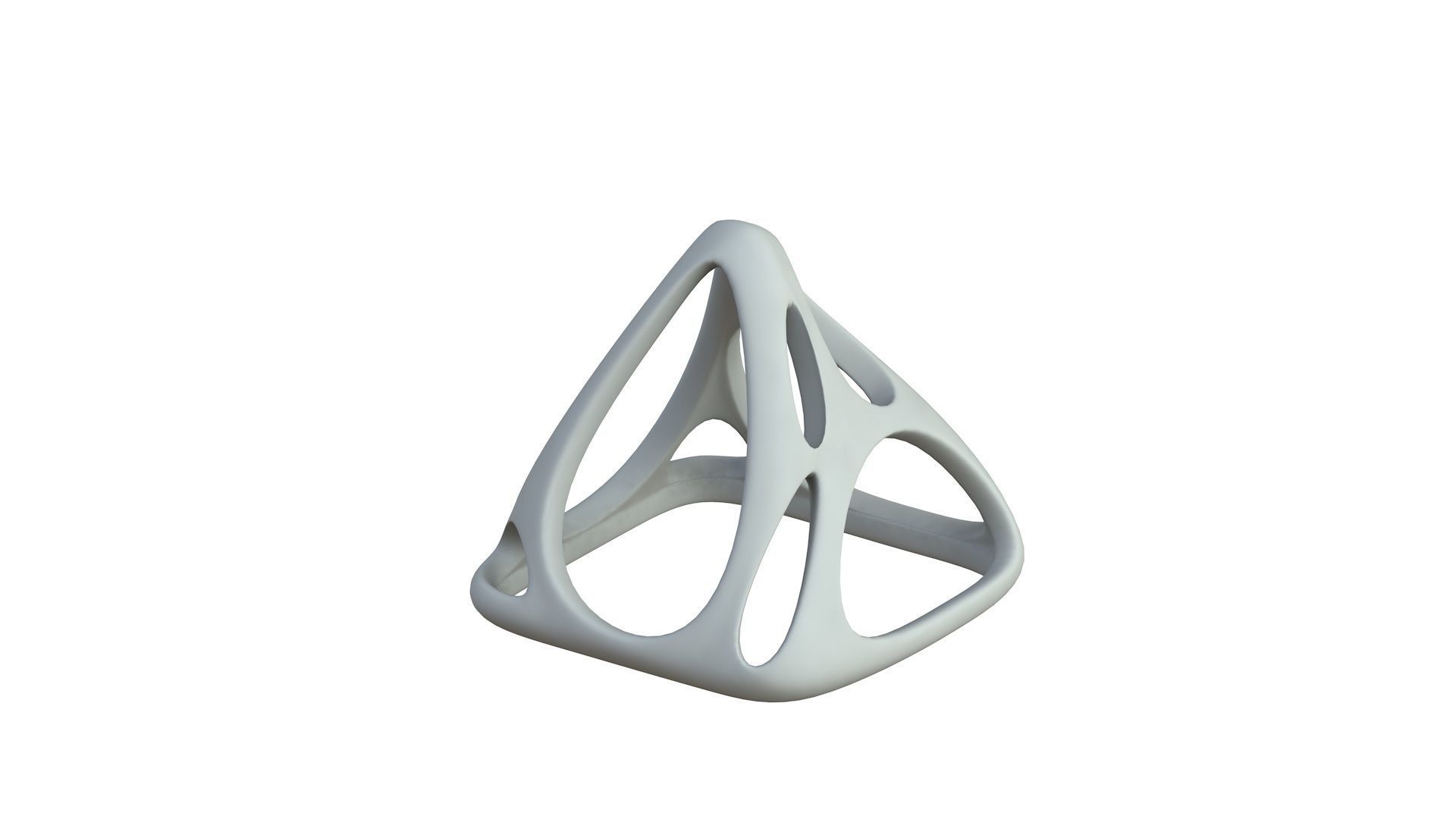 SciFi Cube Object No 58391 Low Poly Shape Low-poly 3D model_4