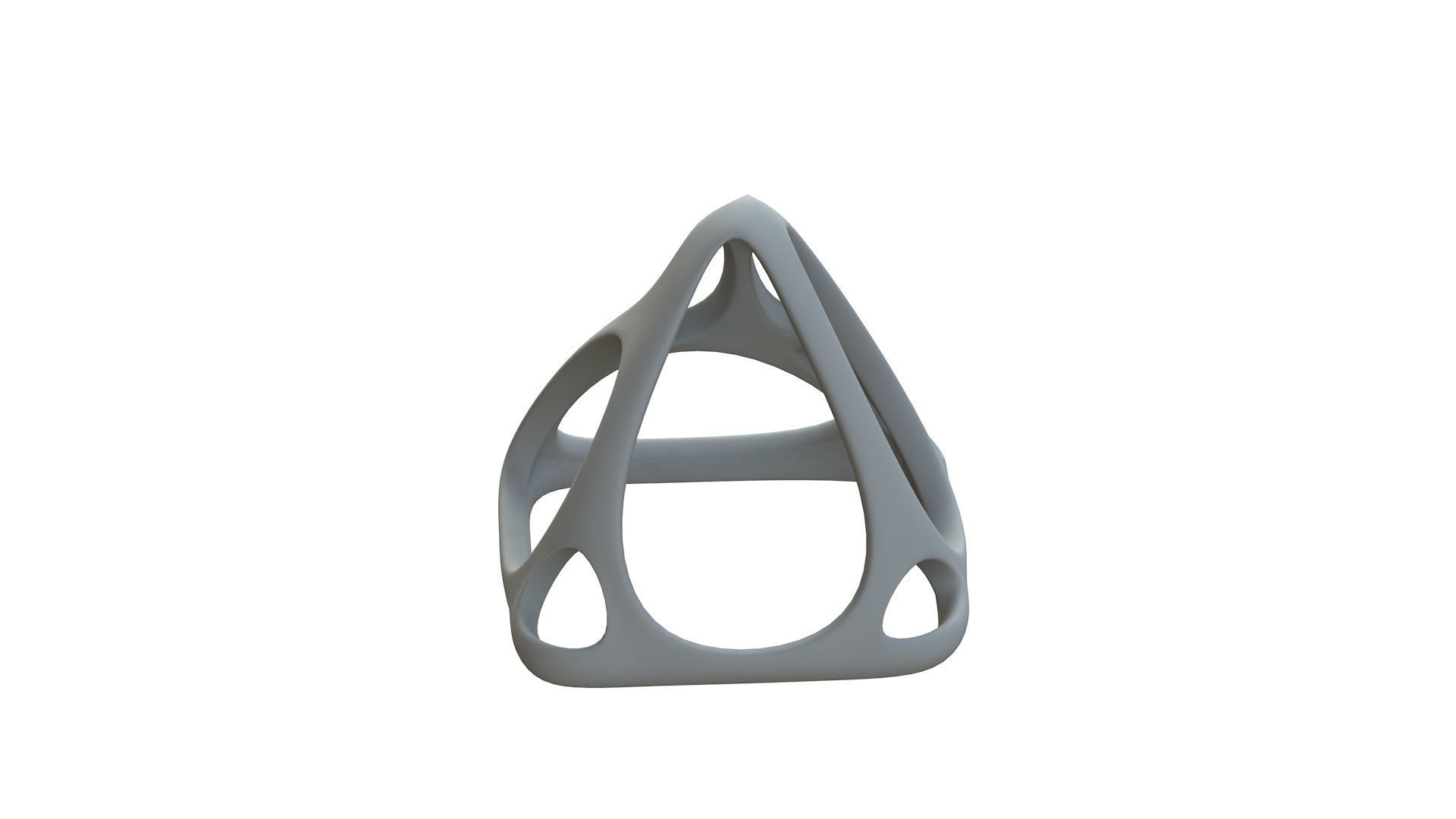 SciFi Cube Object No 58391 Low Poly Shape Low-poly 3D model_12